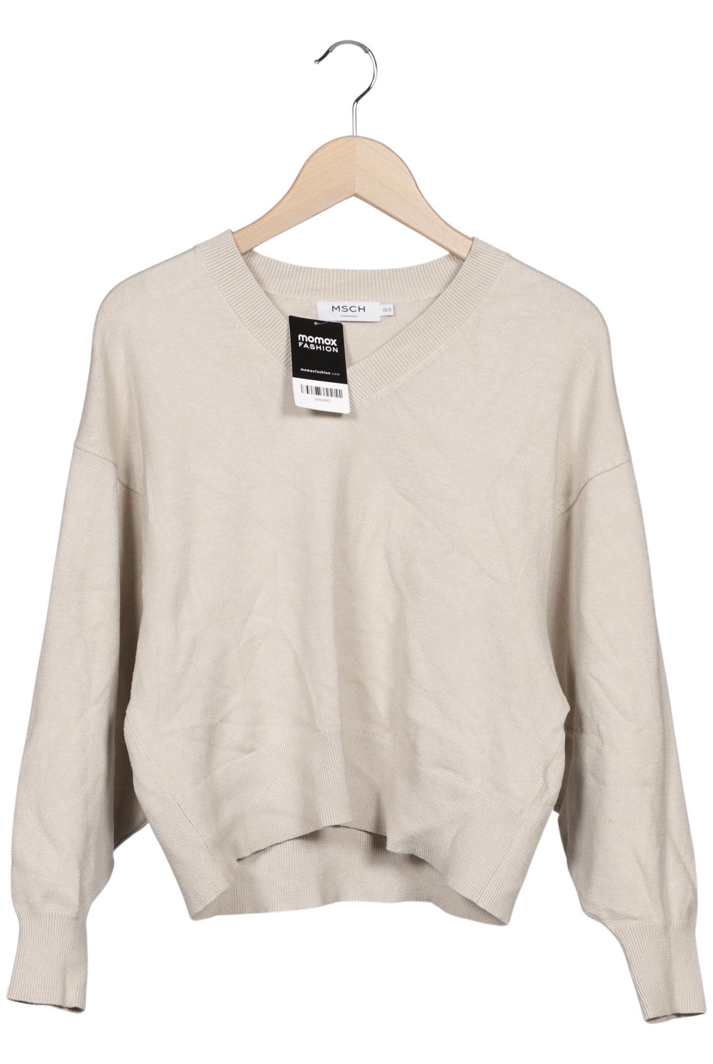 

Msch Copenhagen Damen Pullover, beige, Gr. 34
