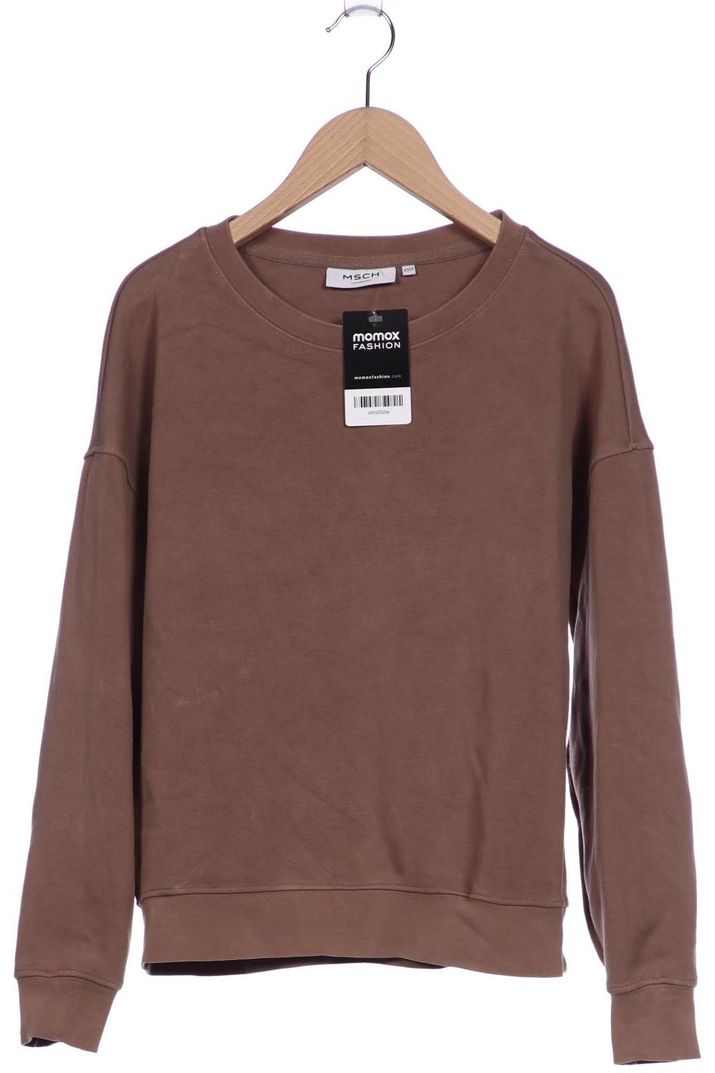 

Msch Copenhagen Damen Sweatshirt, braun, Gr. 34