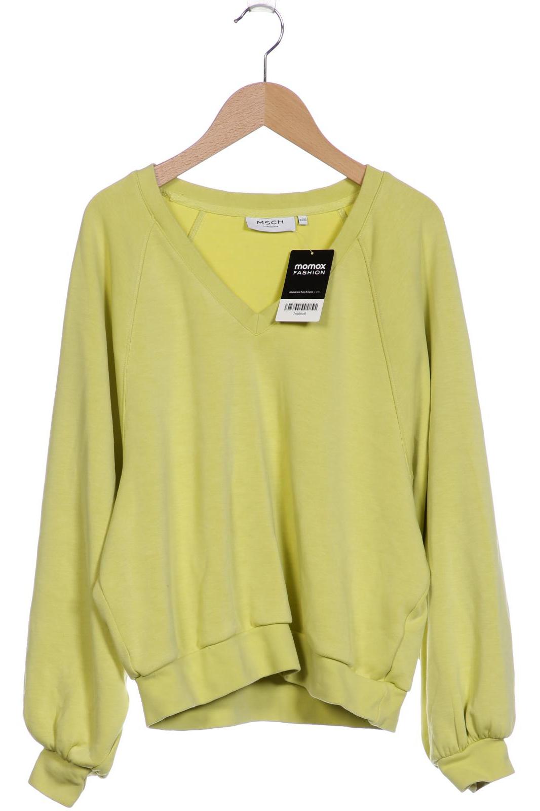 

Msch Copenhagen Damen Sweatshirt, gelb, Gr. 34