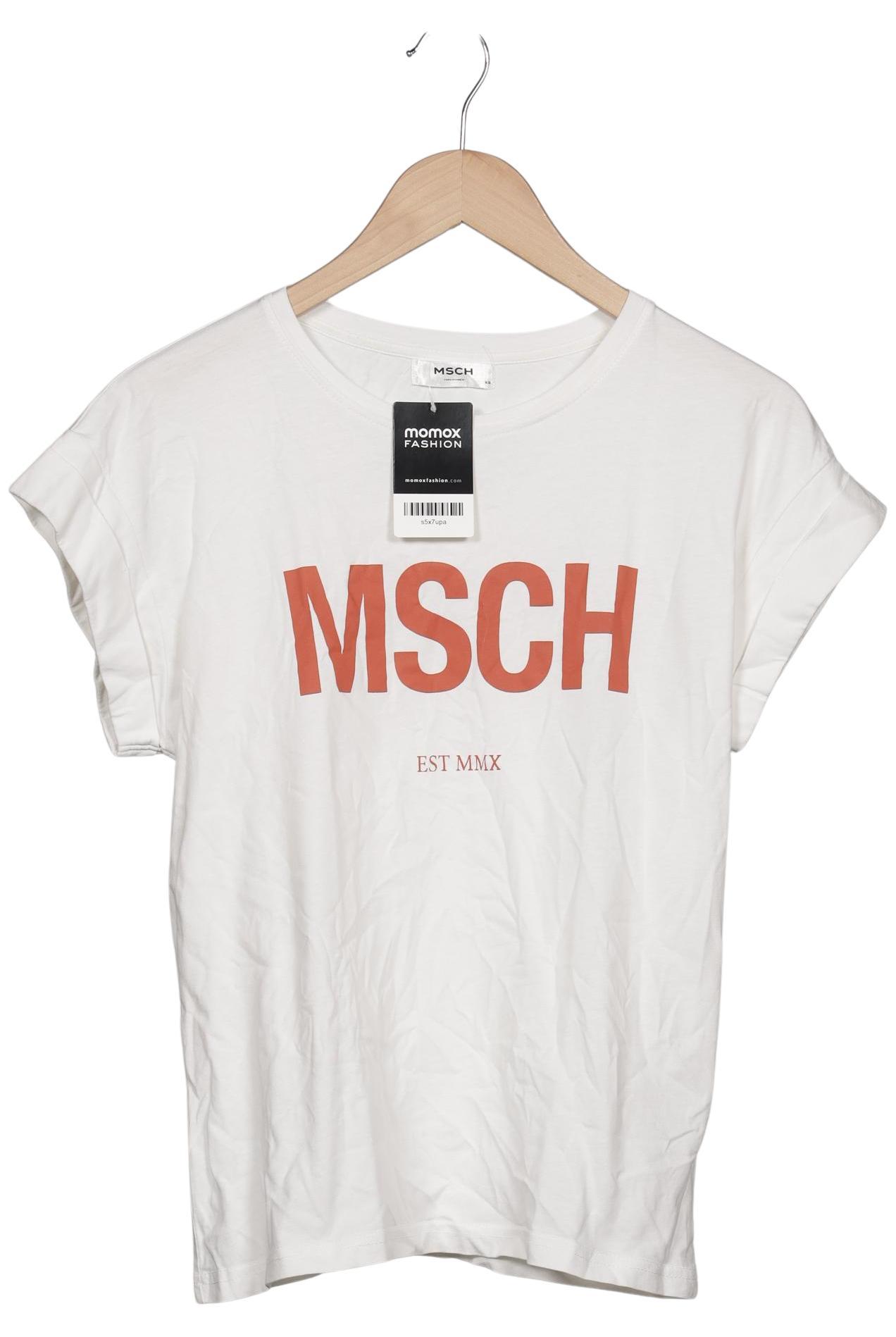

Msch Copenhagen Damen T-Shirt, weiß, Gr. 34