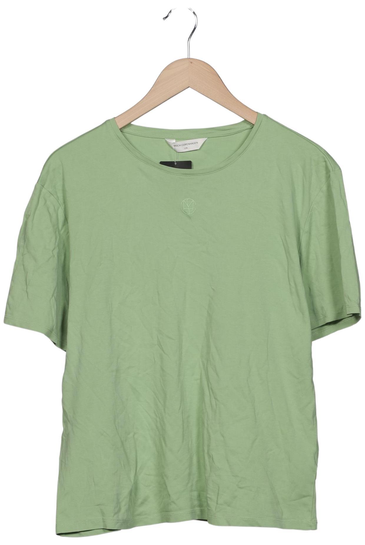 

Msch Copenhagen Damen T-Shirt, hellgrün, Gr. 42