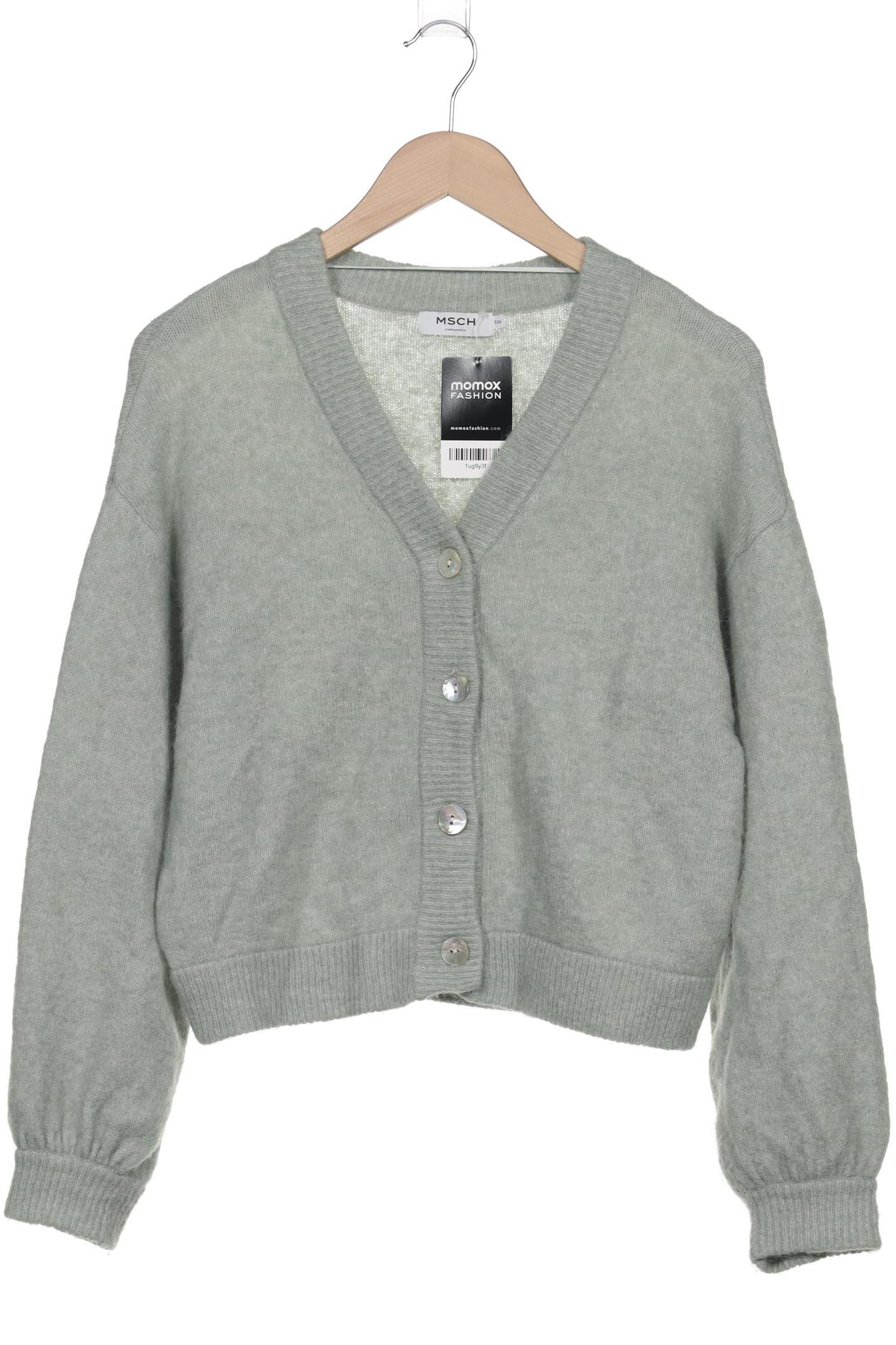 

Msch Copenhagen Damen Strickjacke, grün, Gr. 36