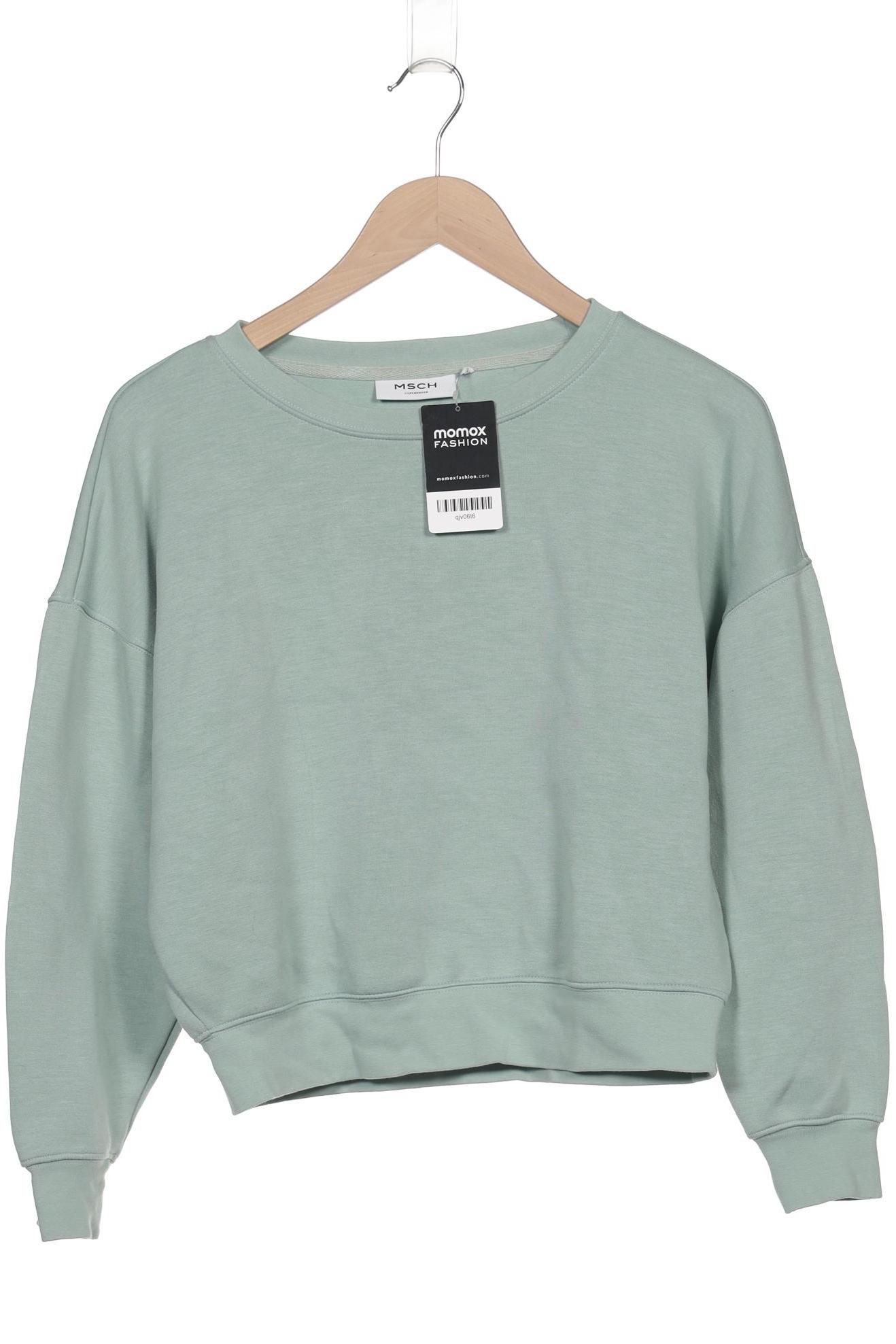 

Msch Copenhagen Damen Sweatshirt, hellgrün, Gr. 34