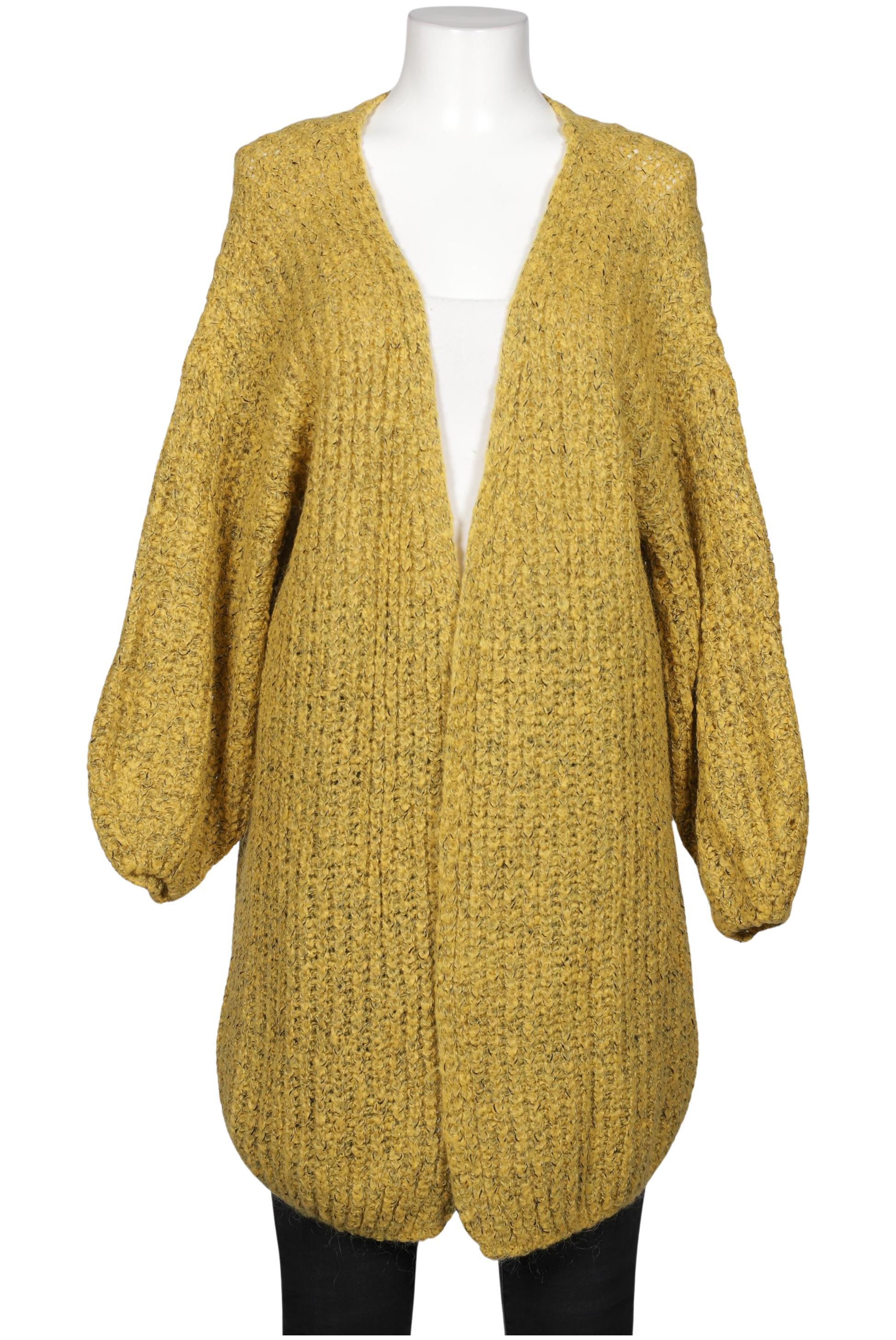 

Msch Copenhagen Damen Strickjacke, gelb, Gr. 38