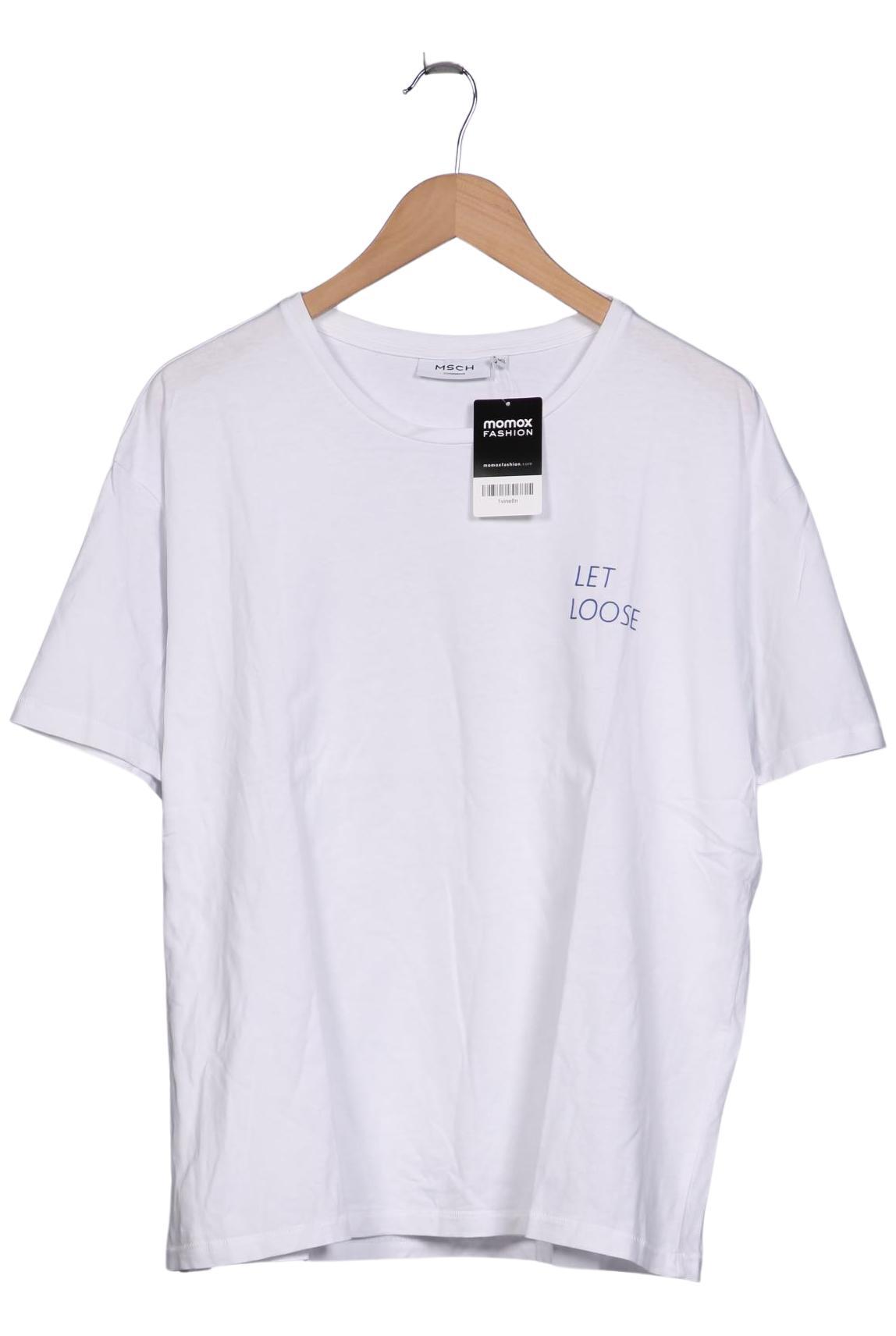 

Msch Copenhagen Damen T-Shirt, weiß, Gr. 38