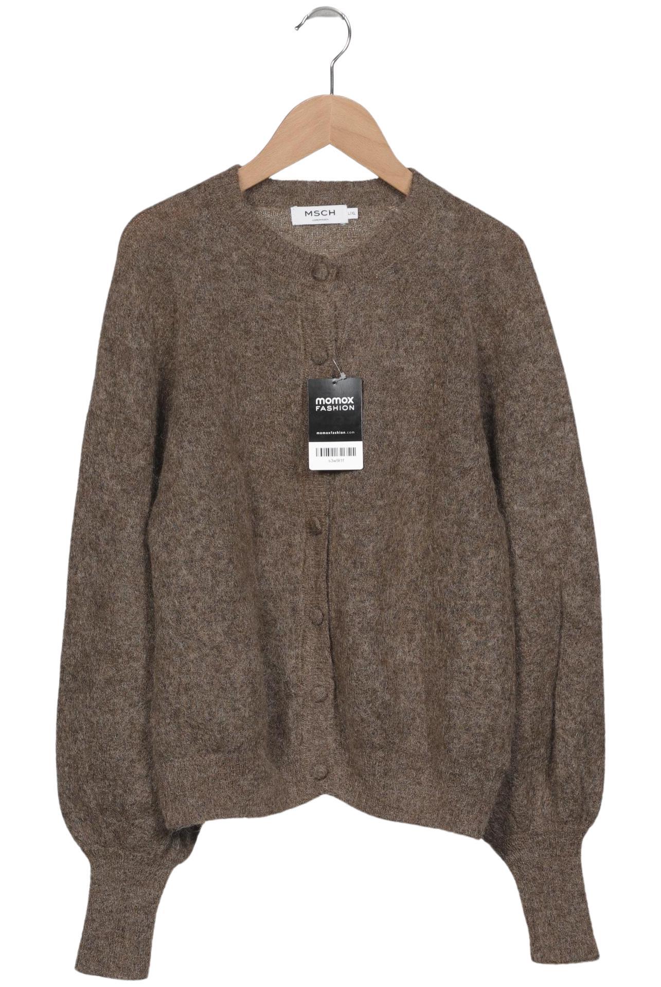 

Msch Copenhagen Damen Strickjacke, braun, Gr. 42