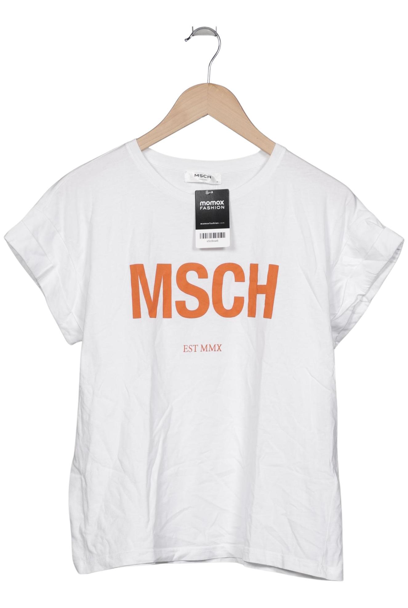 

Msch Copenhagen Damen T-Shirt, weiß, Gr. 38