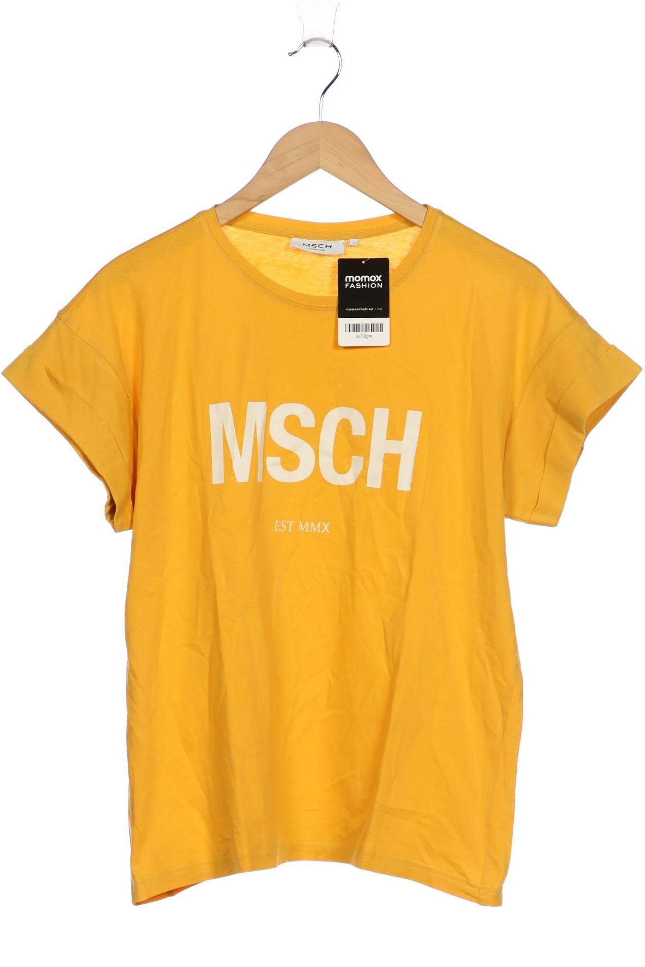 

Msch Copenhagen Damen T-Shirt, gelb, Gr. 42