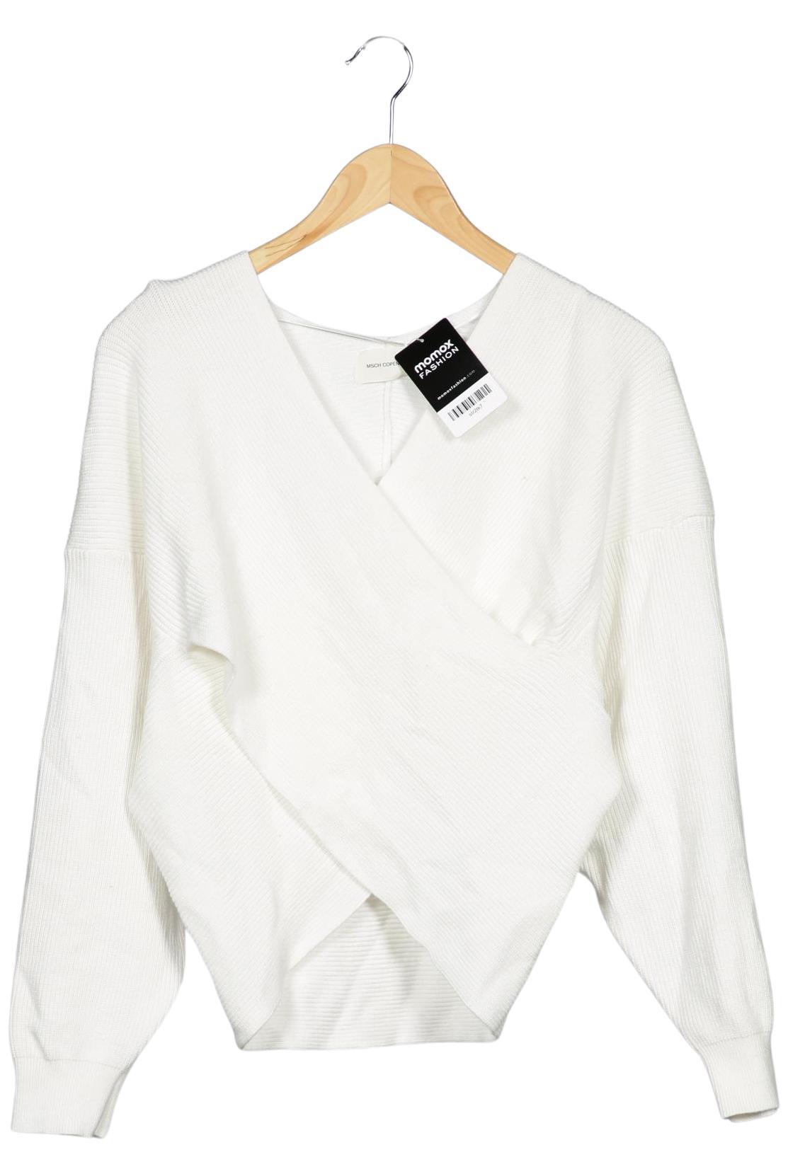 

Msch Copenhagen Damen Pullover, weiß, Gr. 34