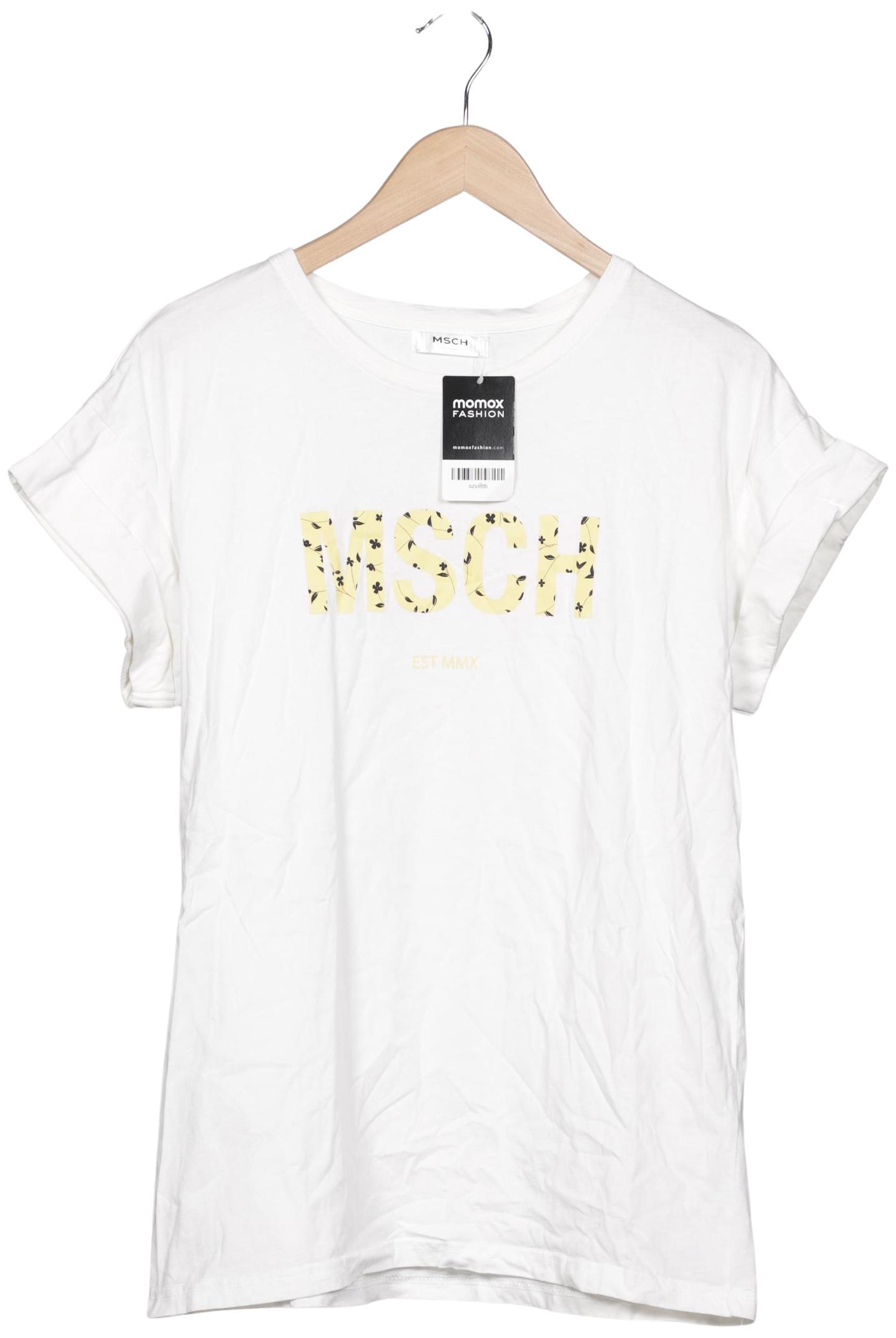 

Msch Copenhagen Damen T-Shirt, weiß, Gr. 42