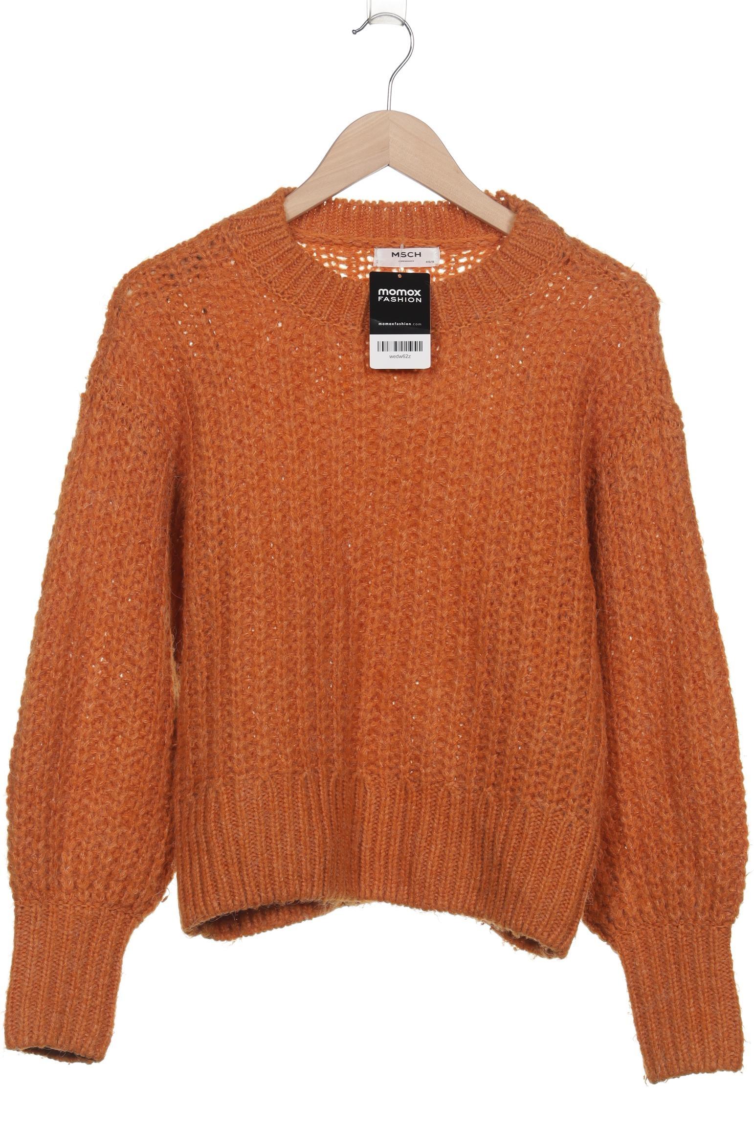 

Msch Copenhagen Damen Pullover, orange, Gr. 34