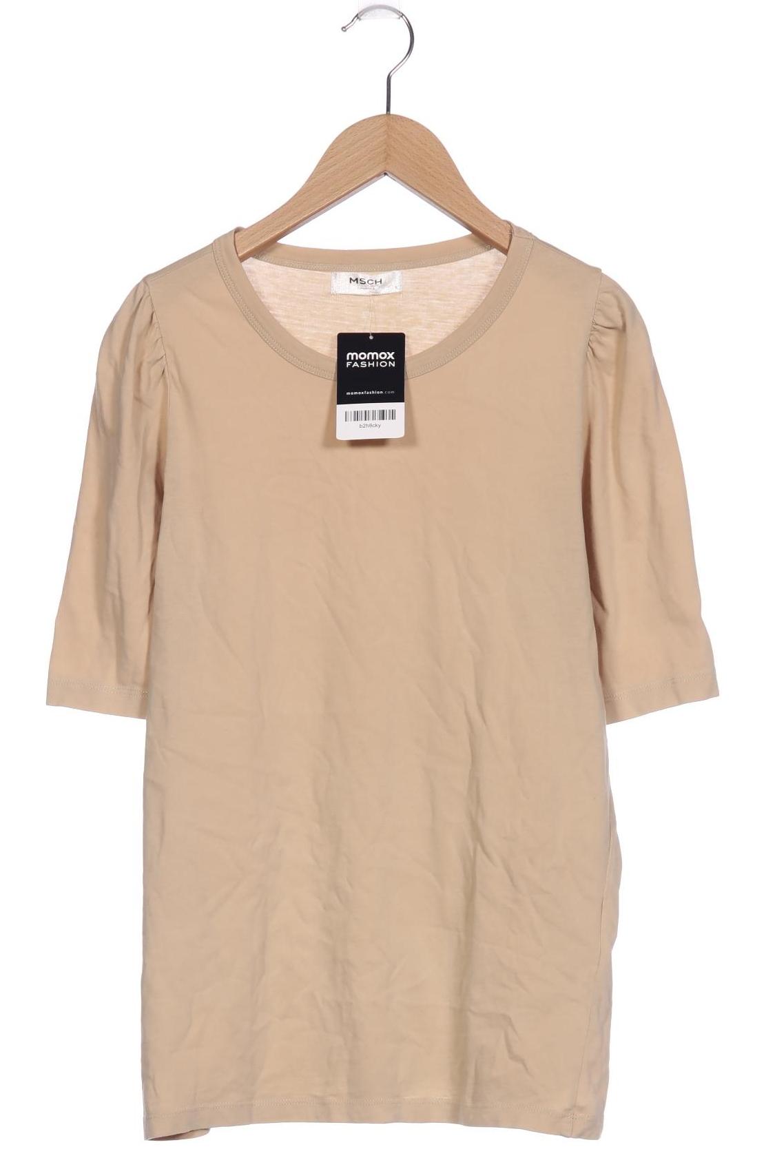 

Msch Copenhagen Damen T-Shirt, beige, Gr. 36