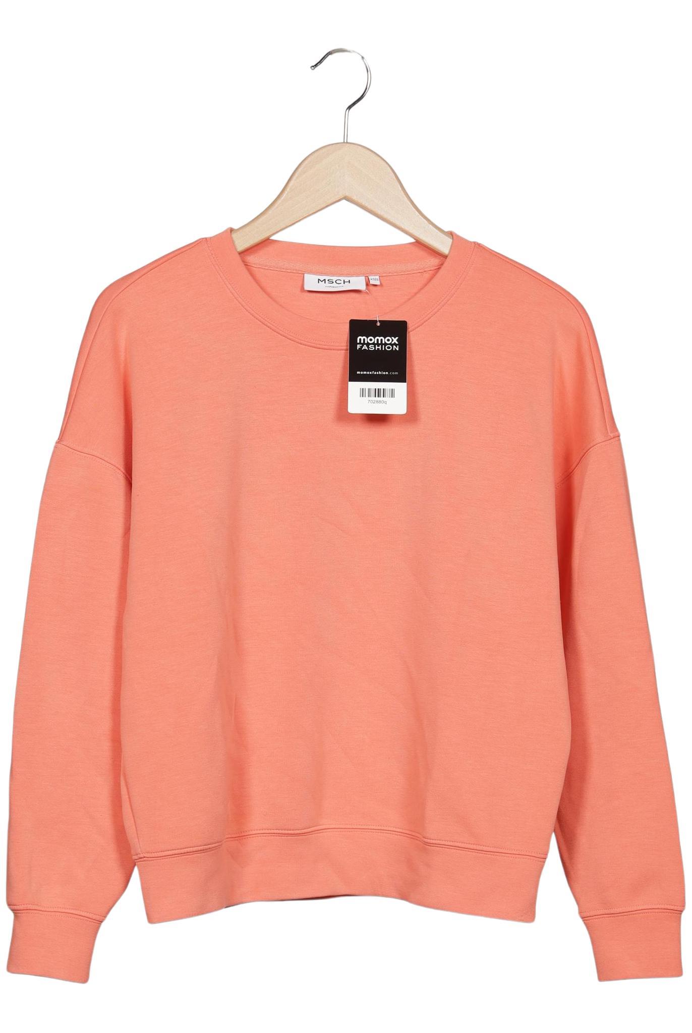 

Msch Copenhagen Damen Sweatshirt, orange, Gr. 34