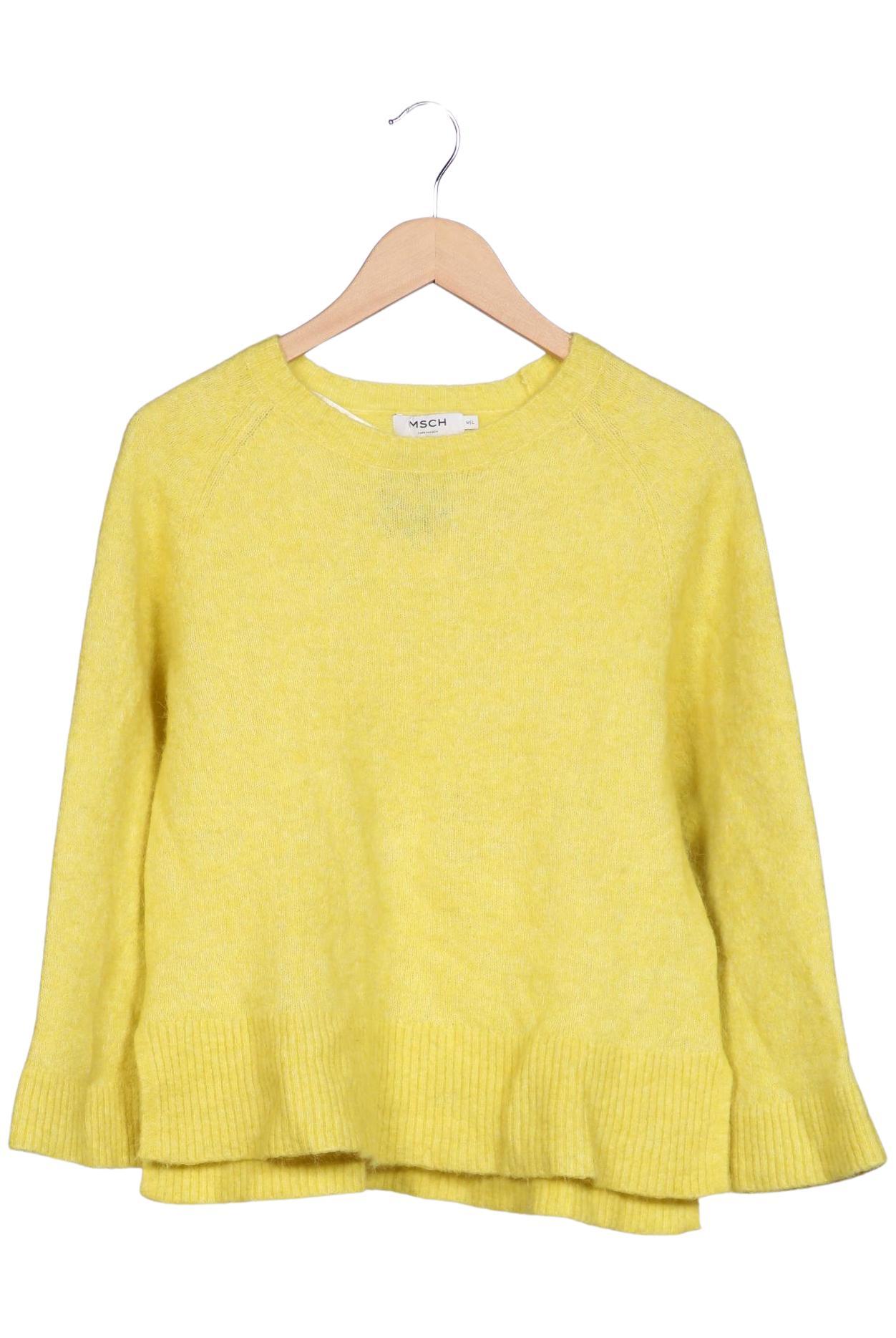 

Msch Copenhagen Damen Pullover, gelb, Gr. 38