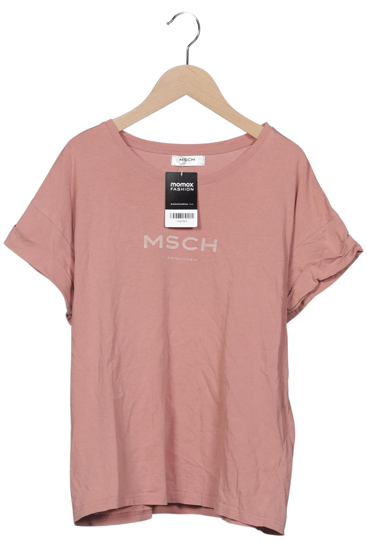 

Msch Copenhagen Damen T-Shirt, pink, Gr. 42