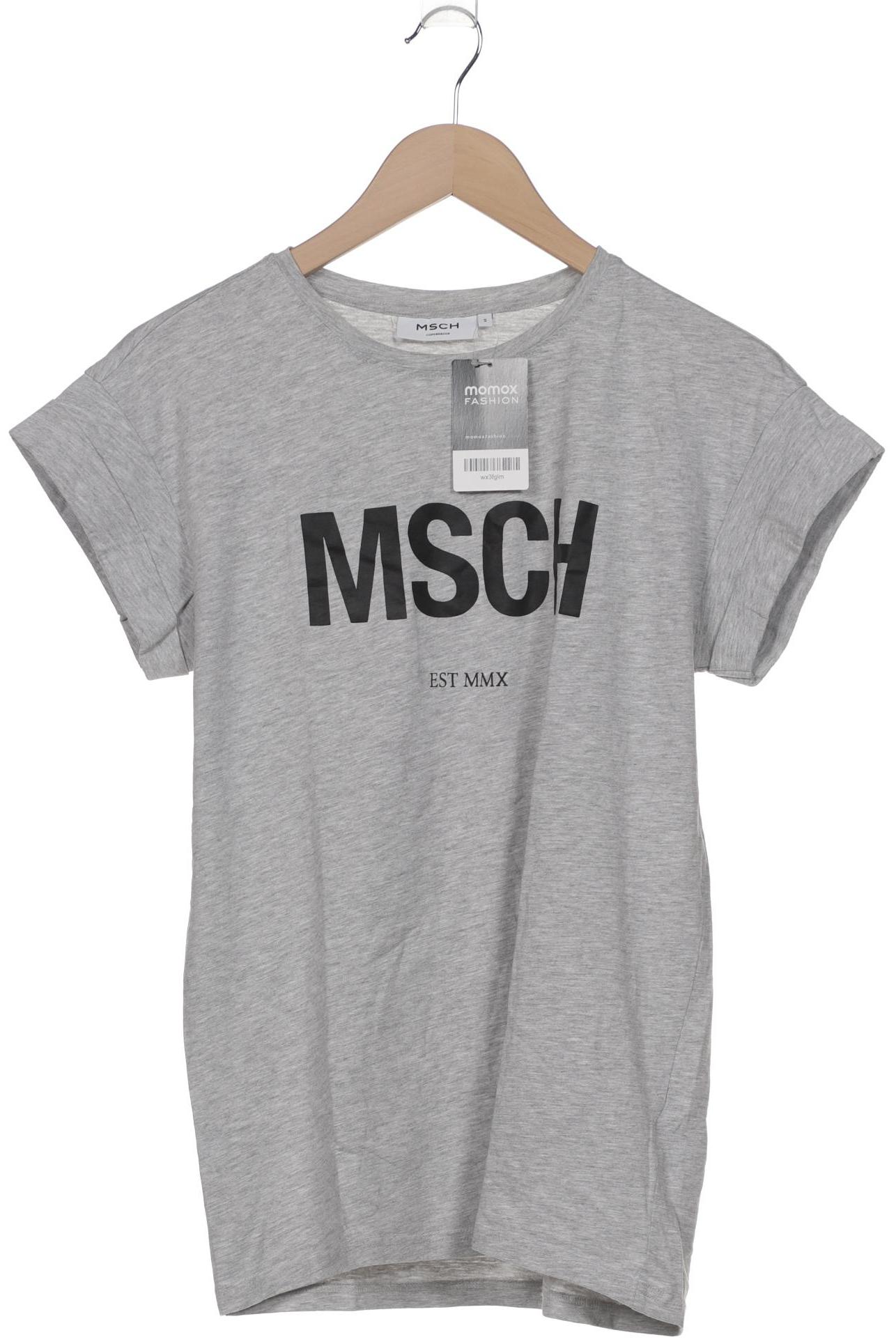 

Msch Copenhagen Damen T-Shirt, grau, Gr. 36