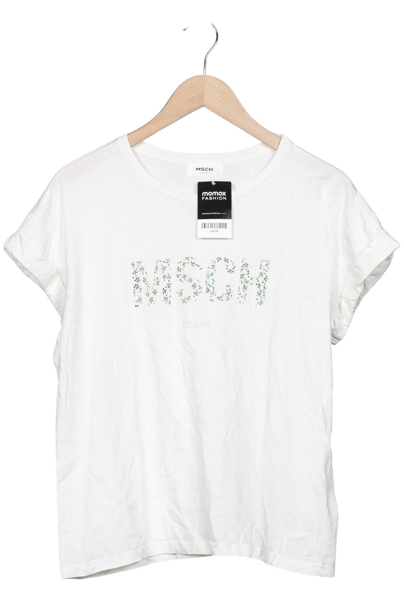 

Msch Copenhagen Damen T-Shirt, weiß, Gr. 42