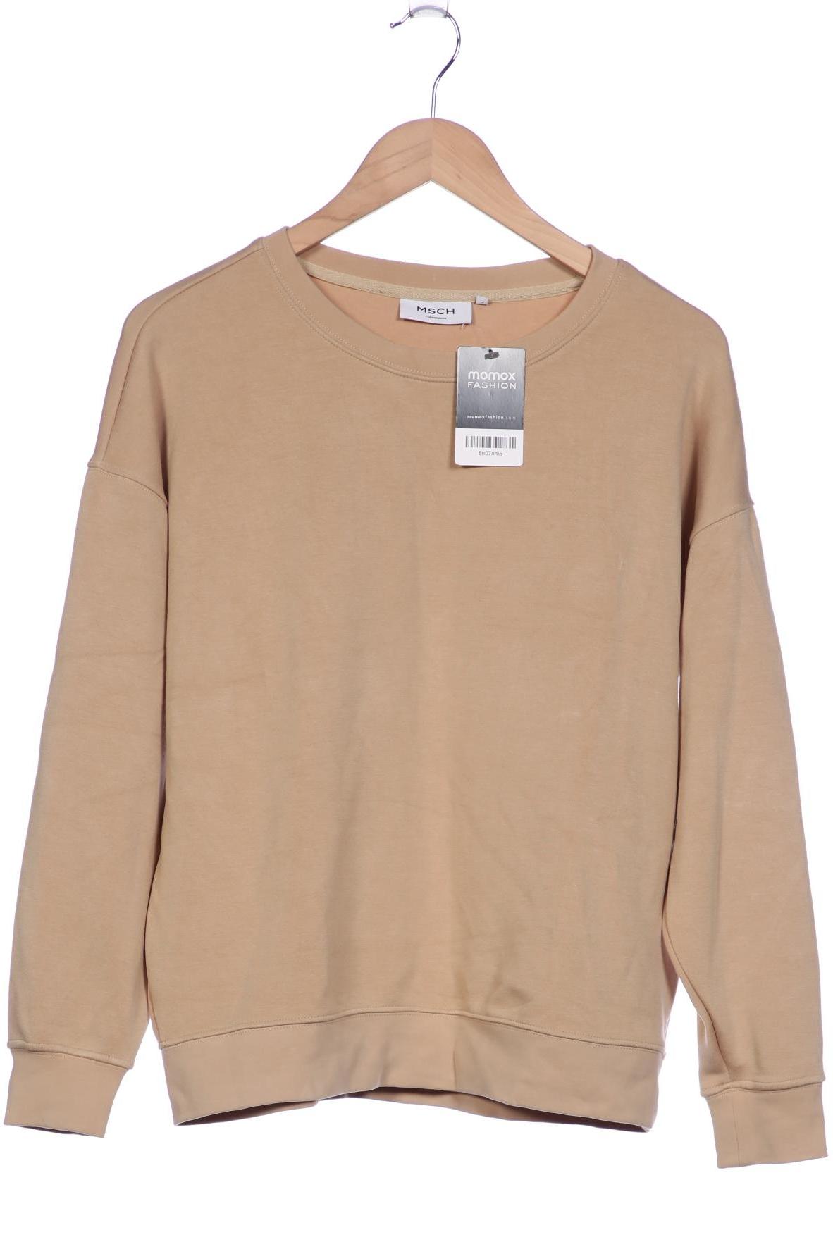 

Msch Copenhagen Damen Sweatshirt, beige, Gr. 38