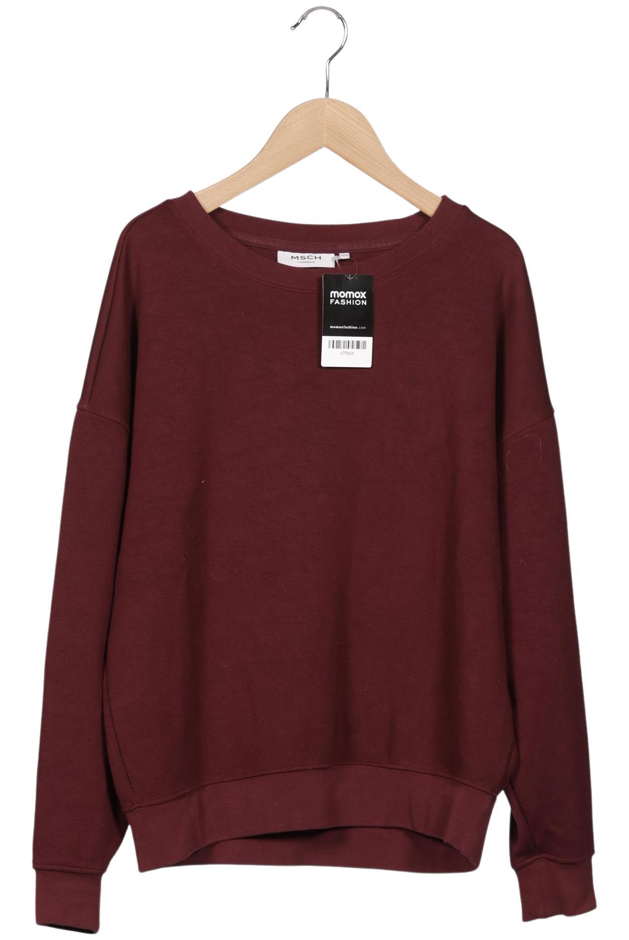 

Msch Copenhagen Damen Sweatshirt, bordeaux, Gr. 36