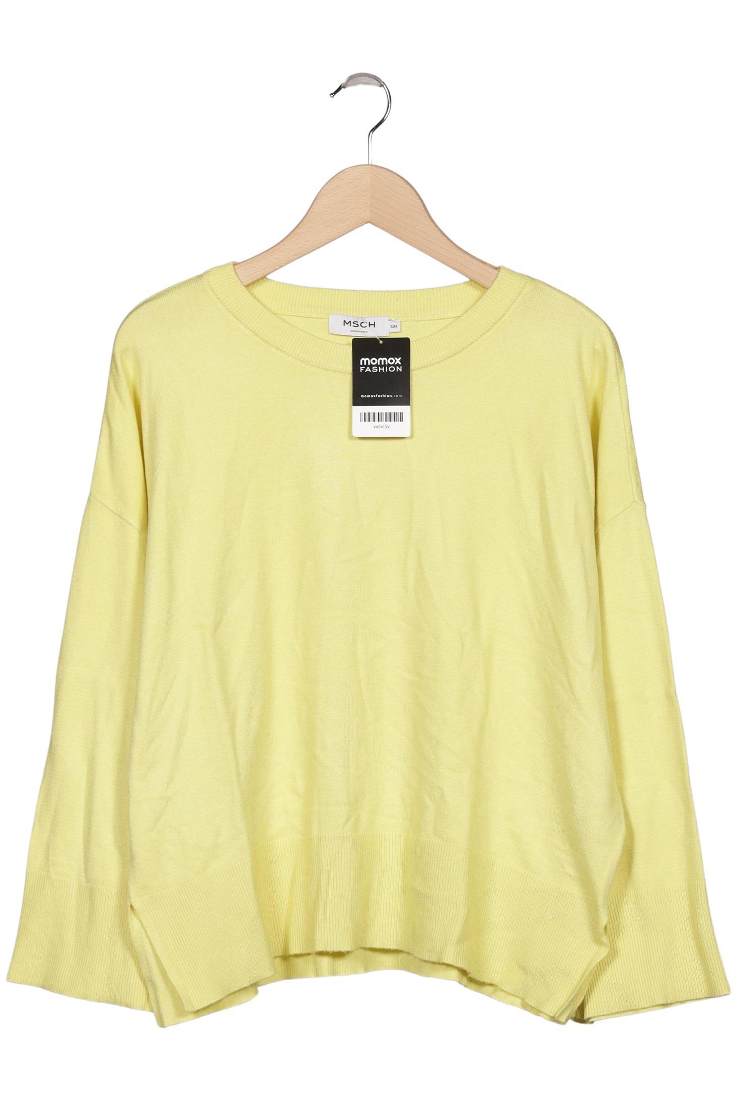 

Msch Copenhagen Damen Pullover, gelb, Gr. 36