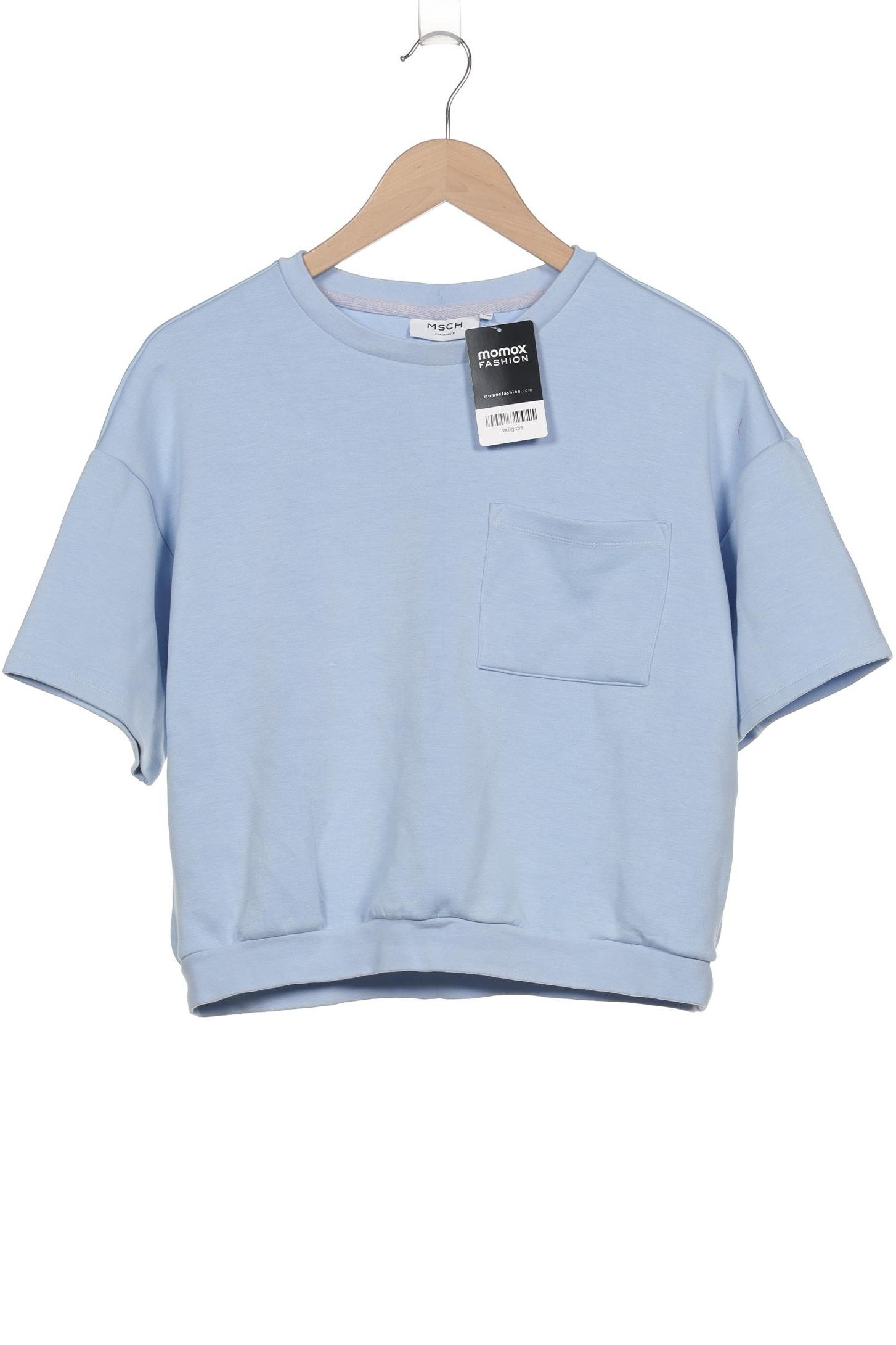 

Msch Copenhagen Damen Sweatshirt, hellblau, Gr. 36