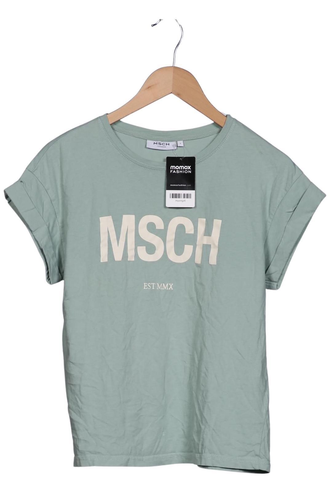 

Msch Copenhagen Damen T-Shirt, grün, Gr. 36