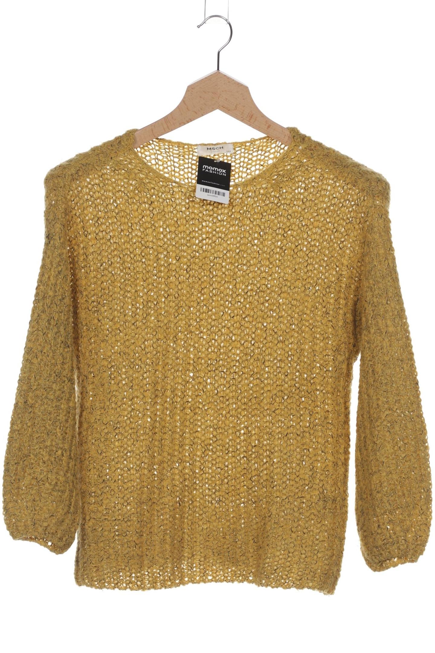 

Msch Copenhagen Damen Pullover, gelb, Gr. 34