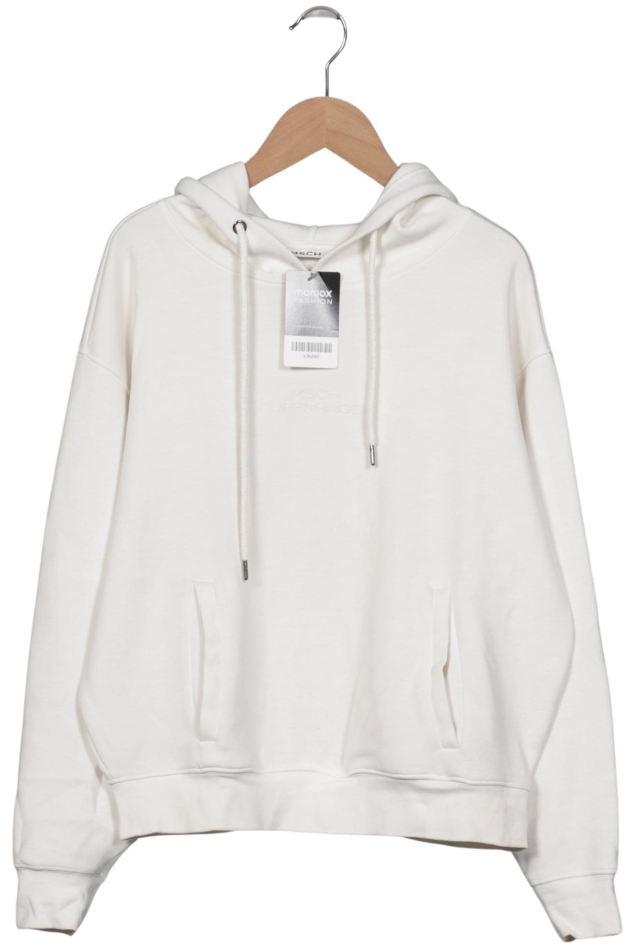 

Msch Copenhagen Damen Kapuzenpullover, weiß, Gr. 34
