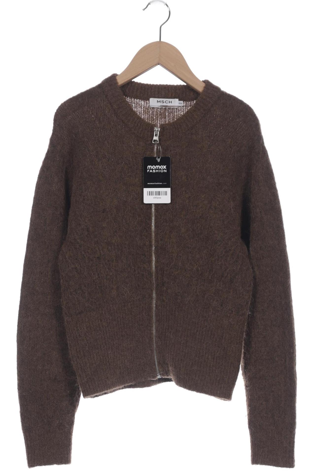 

Msch Copenhagen Damen Strickjacke, braun, Gr. 34