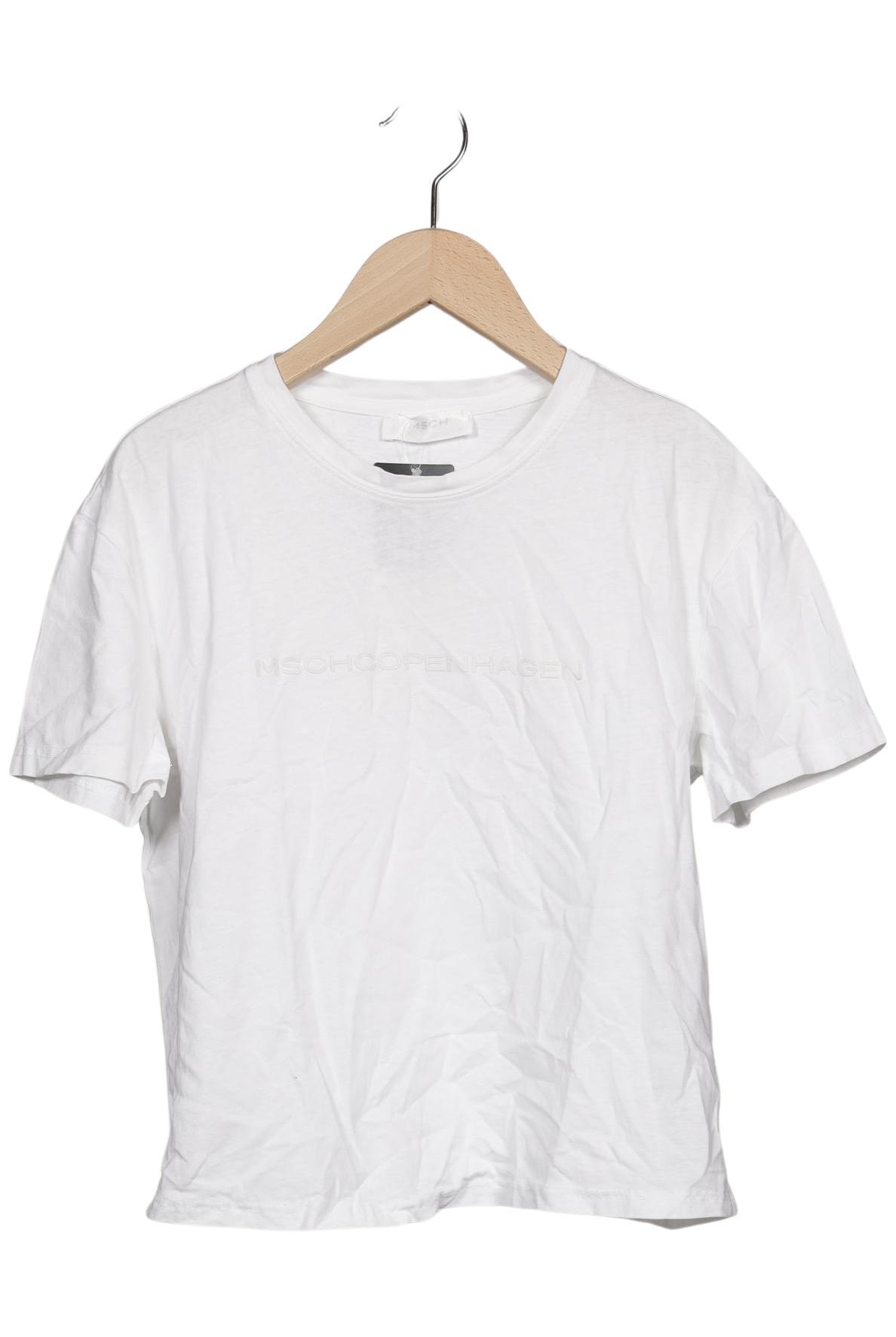 

Msch Copenhagen Damen T-Shirt, weiß, Gr. 34