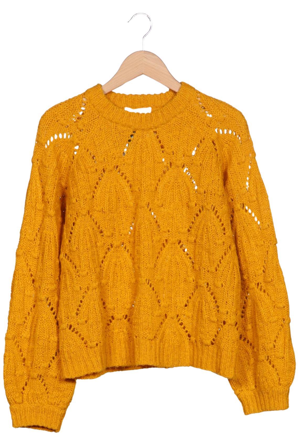 

Msch Copenhagen Damen Pullover, gelb, Gr. 34