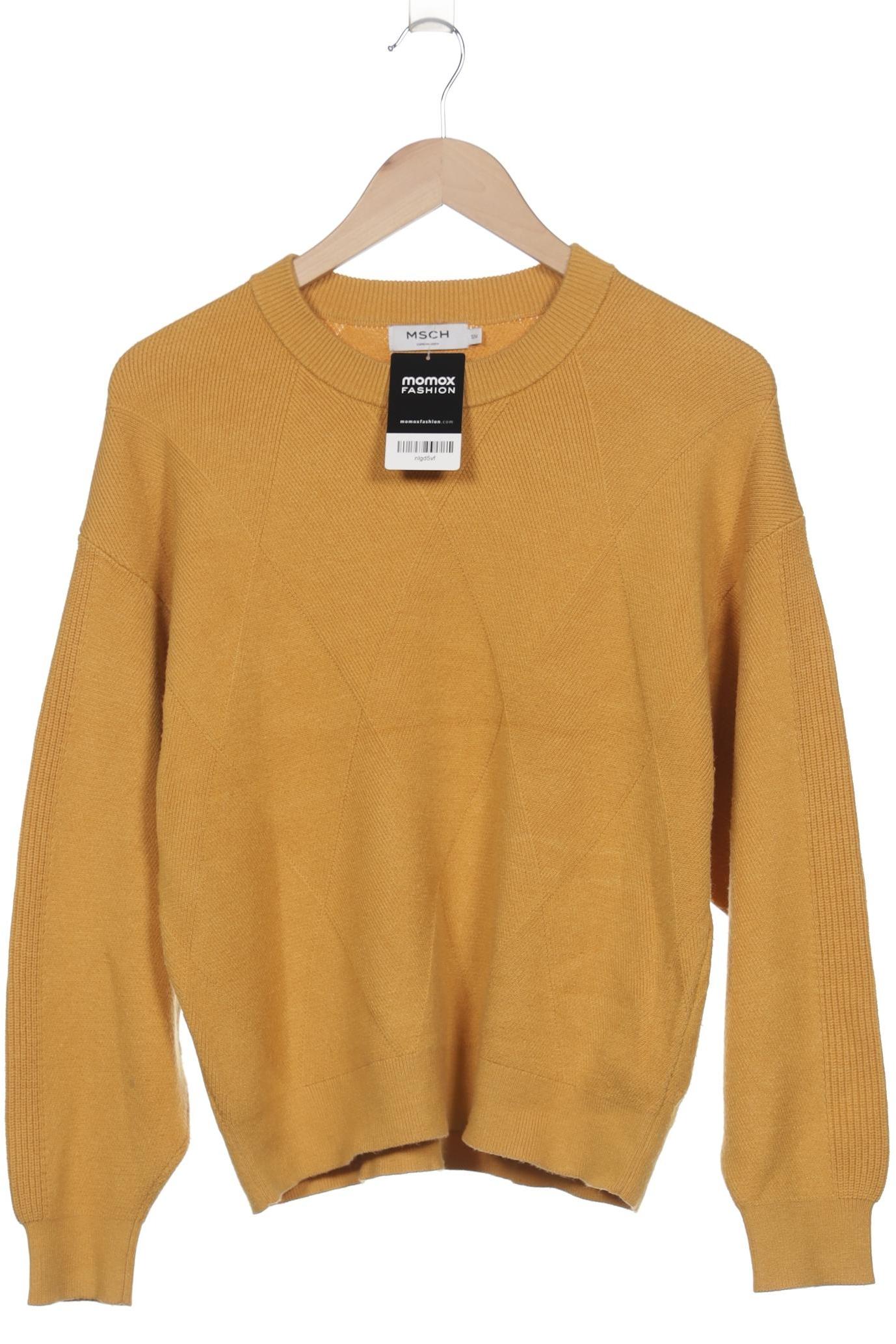 

Msch Copenhagen Damen Pullover, gelb, Gr. 36