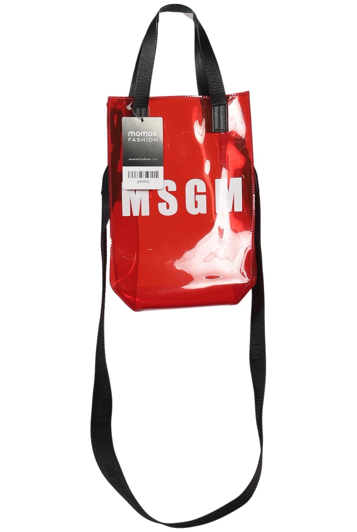 

Msgm Damen Handtasche, rot, Gr.