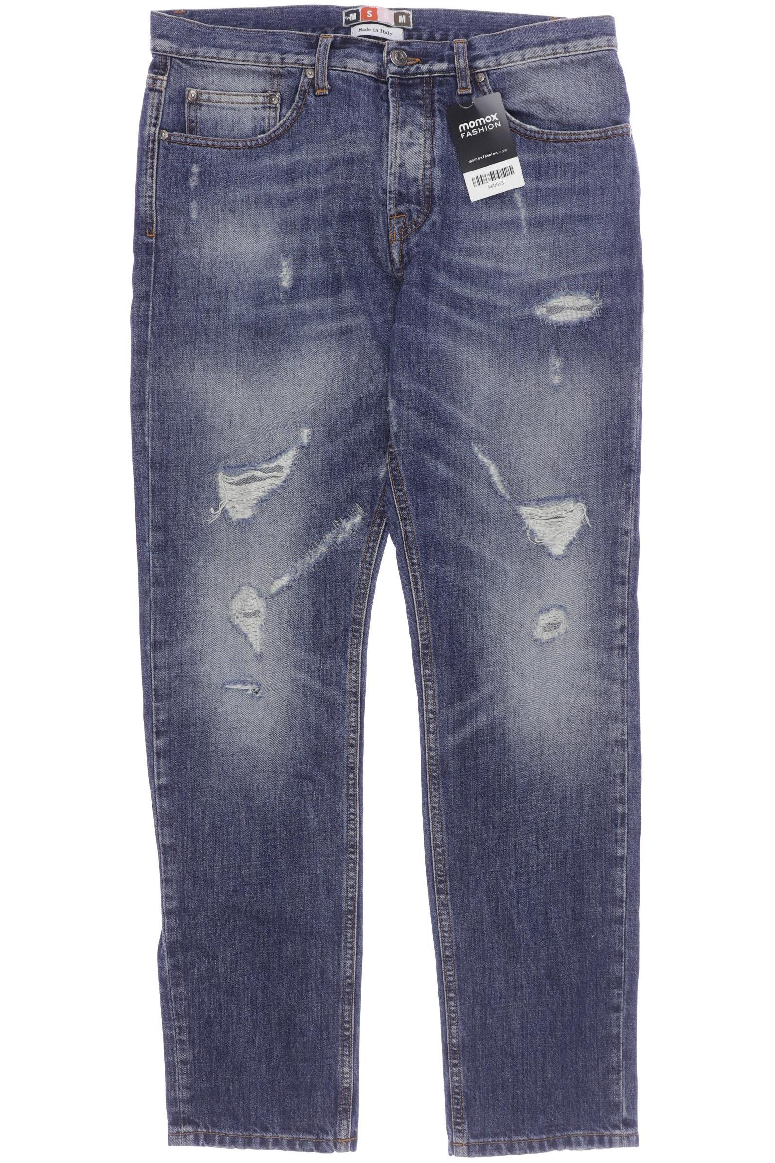 

Msgm Damen Jeans, marineblau, Gr. 46