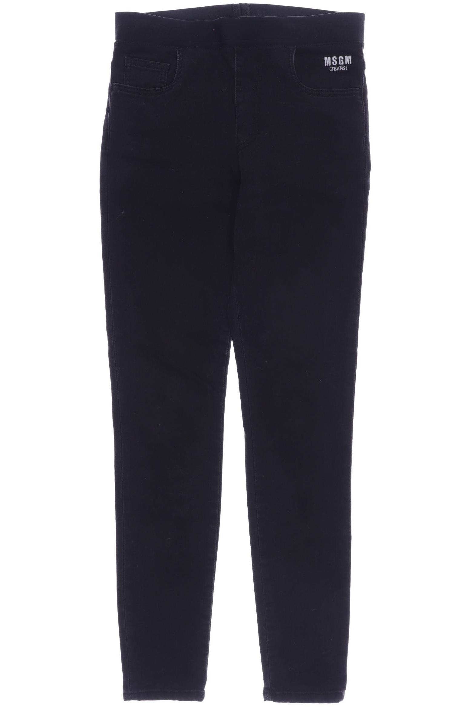 

MSGM Damen Jeans, schwarz