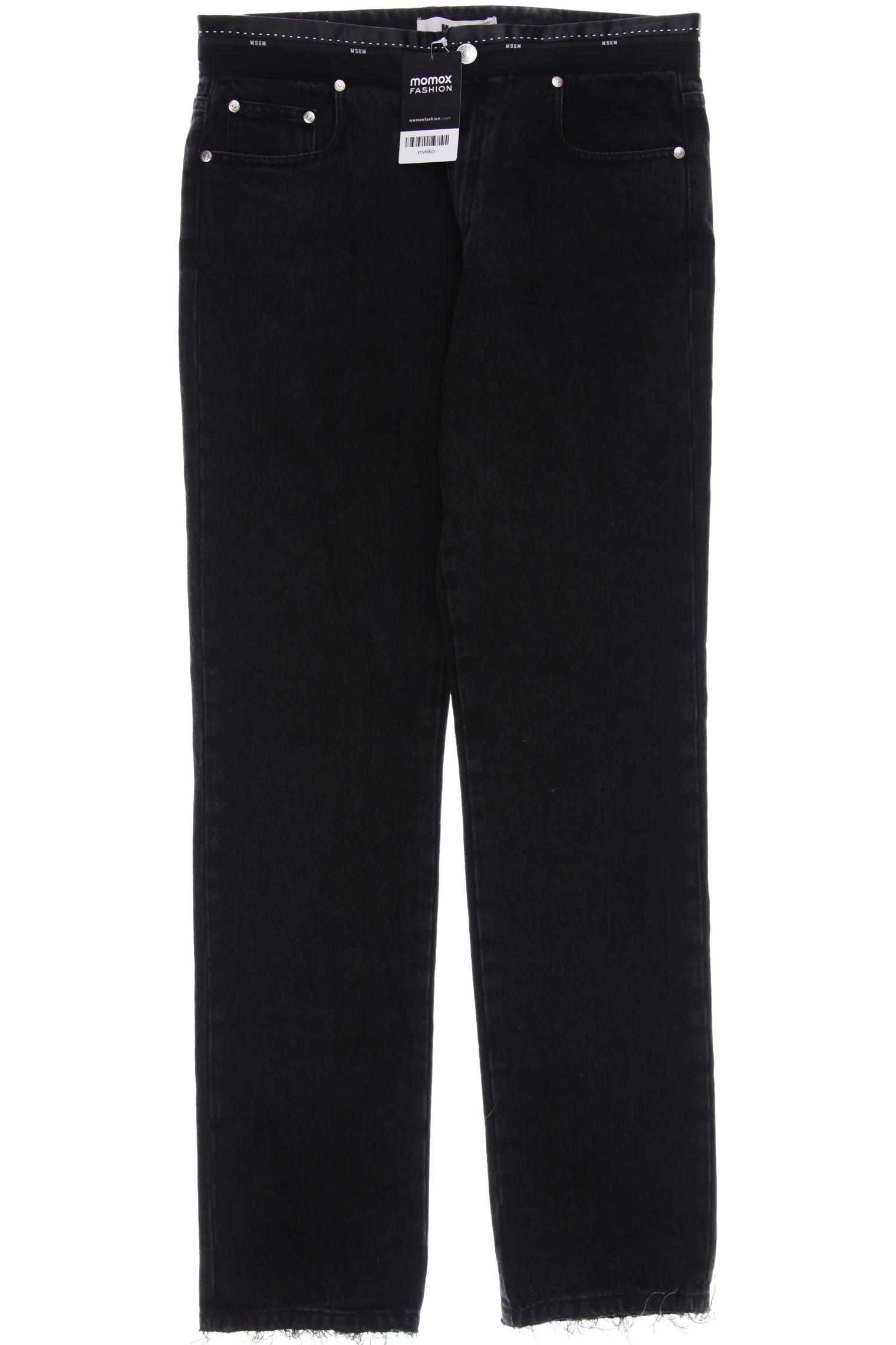 

MSGM Damen Jeans, schwarz