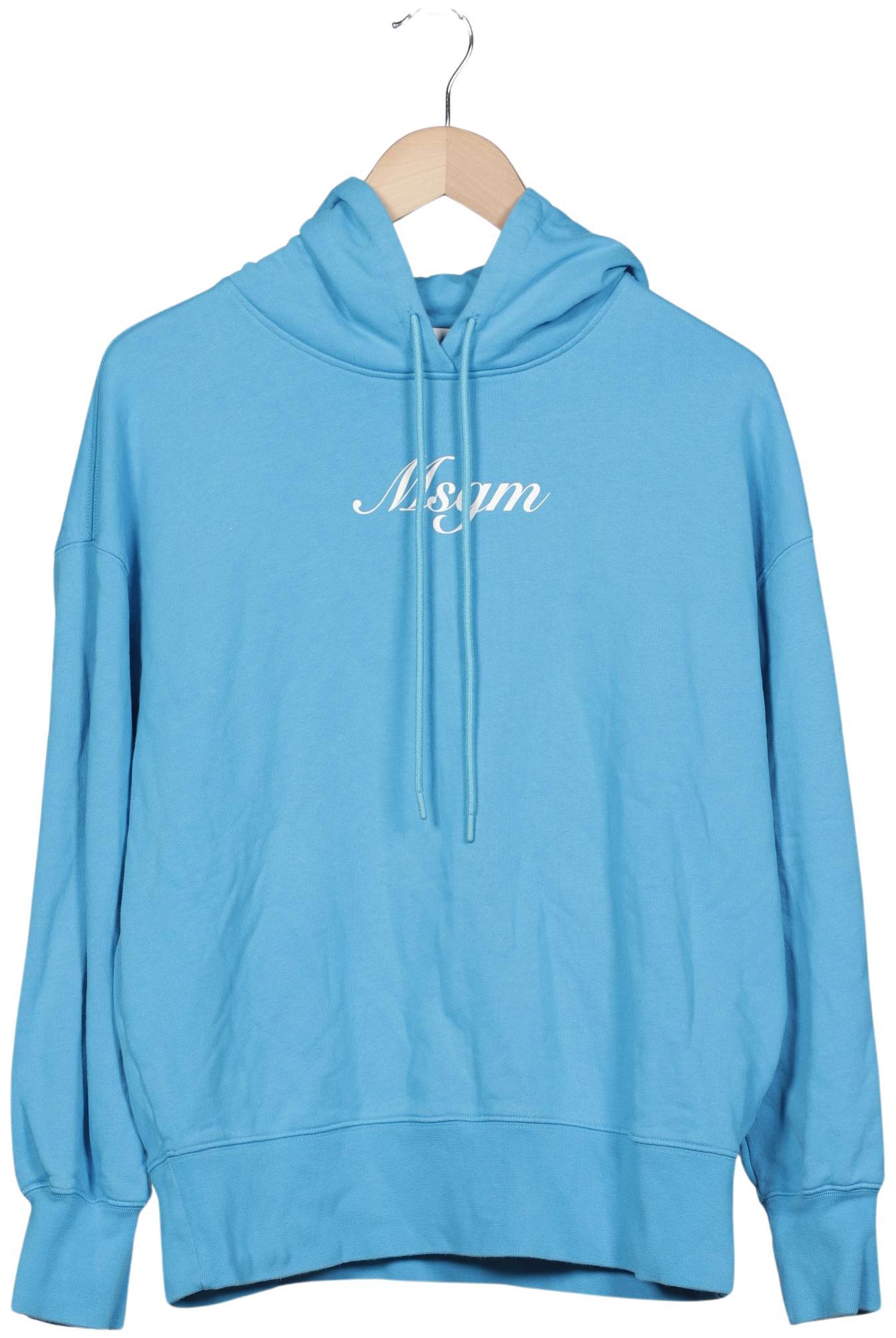 

Msgm Damen Kapuzenpullover, blau, Gr. 42