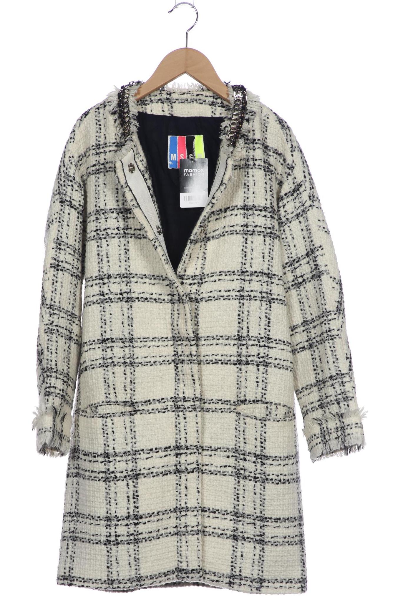 

Msgm Damen Mantel, cremeweiß, Gr. 42