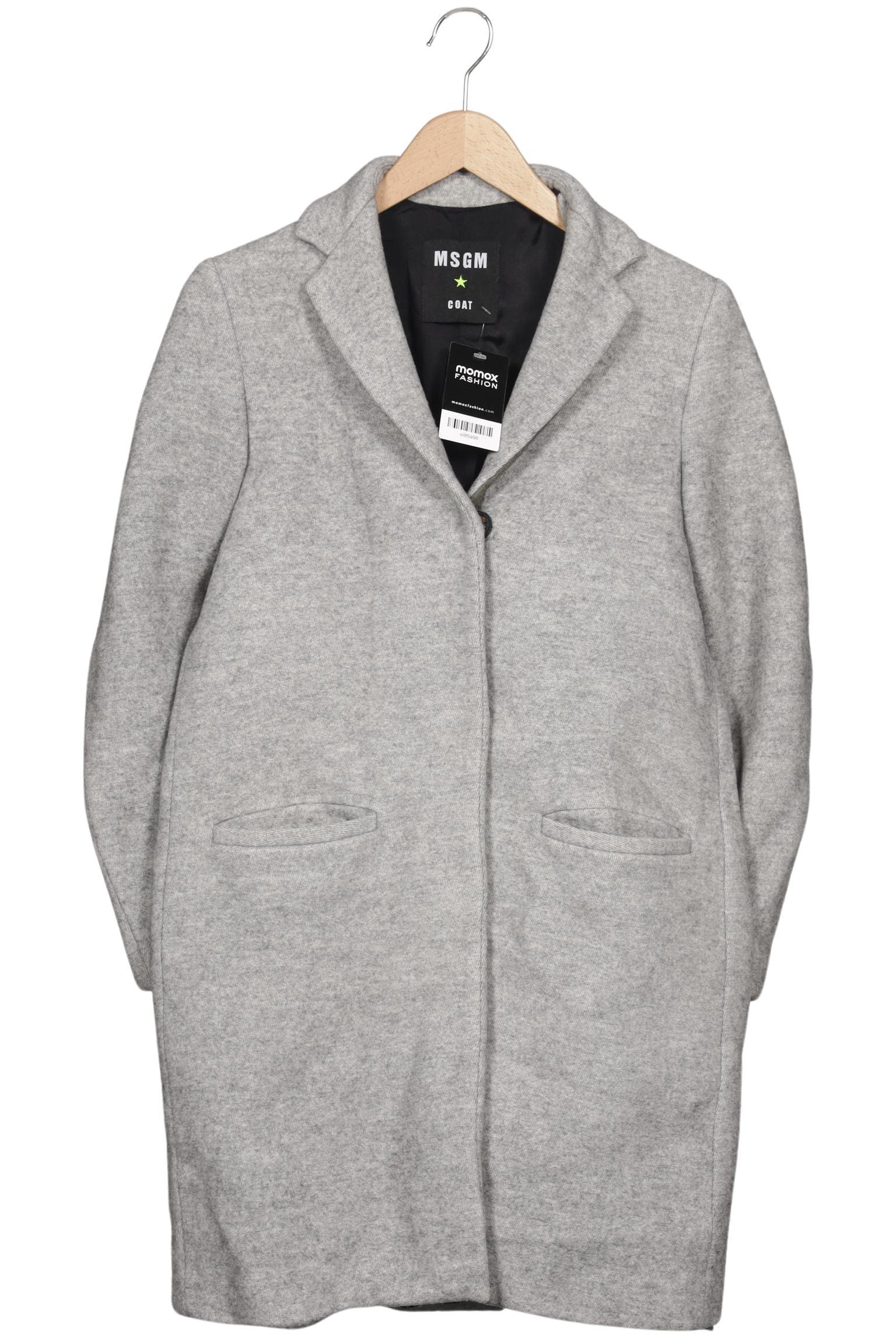 

Msgm Damen Mantel, grau, Gr. 42