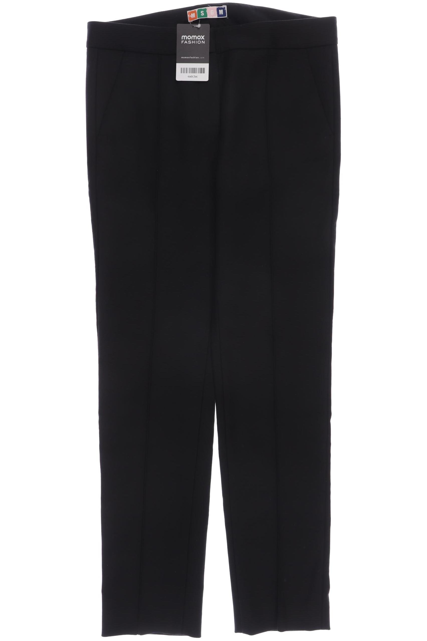 

Msgm Damen Stoffhose, schwarz, Gr. 40