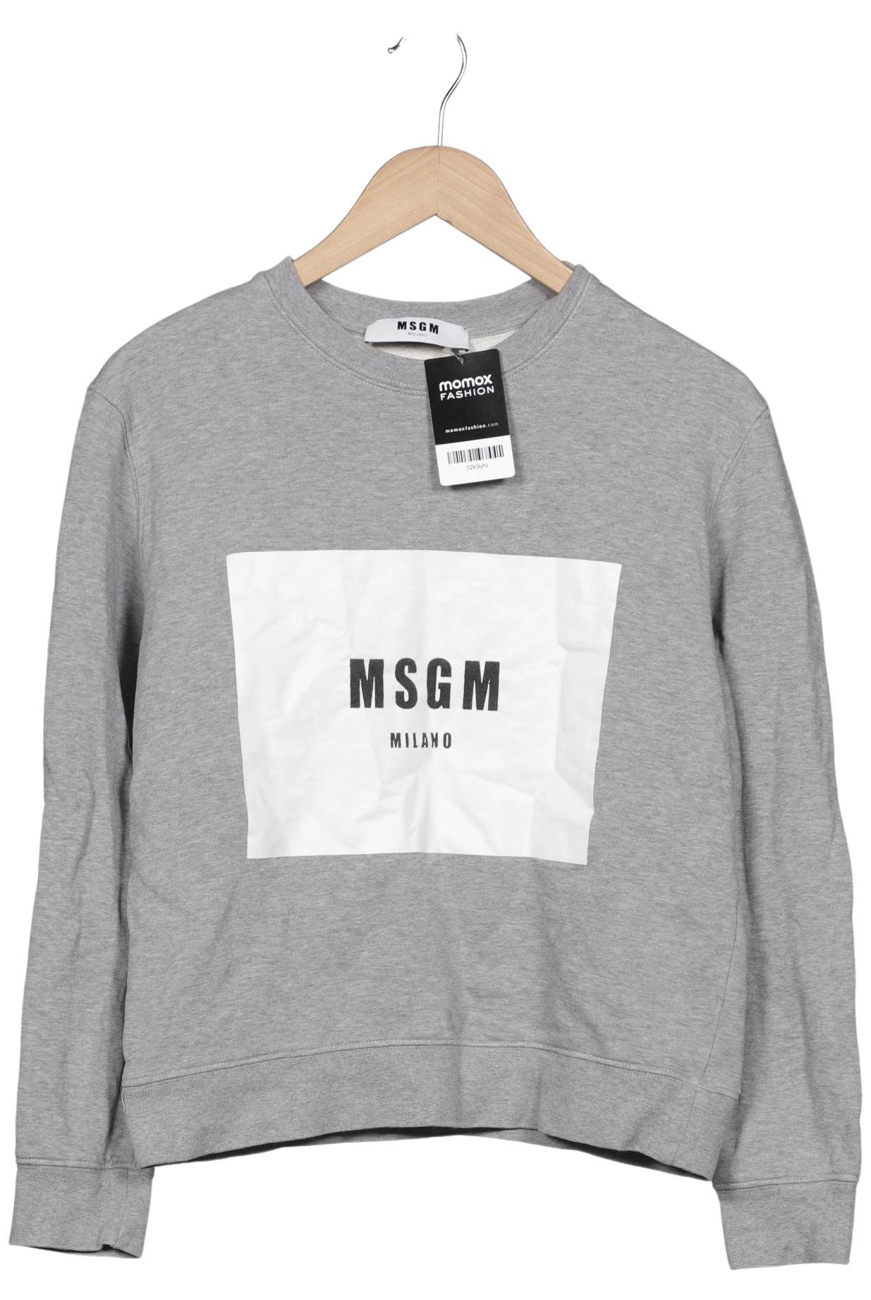 

Msgm Damen Sweatshirt, grau, Gr. 36
