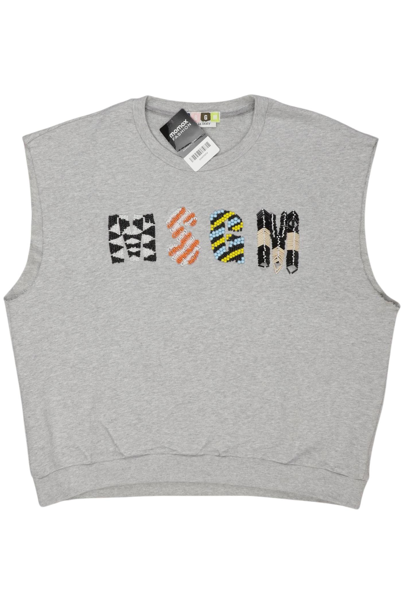 

Msgm Damen Sweatshirt, grau, Gr. 44