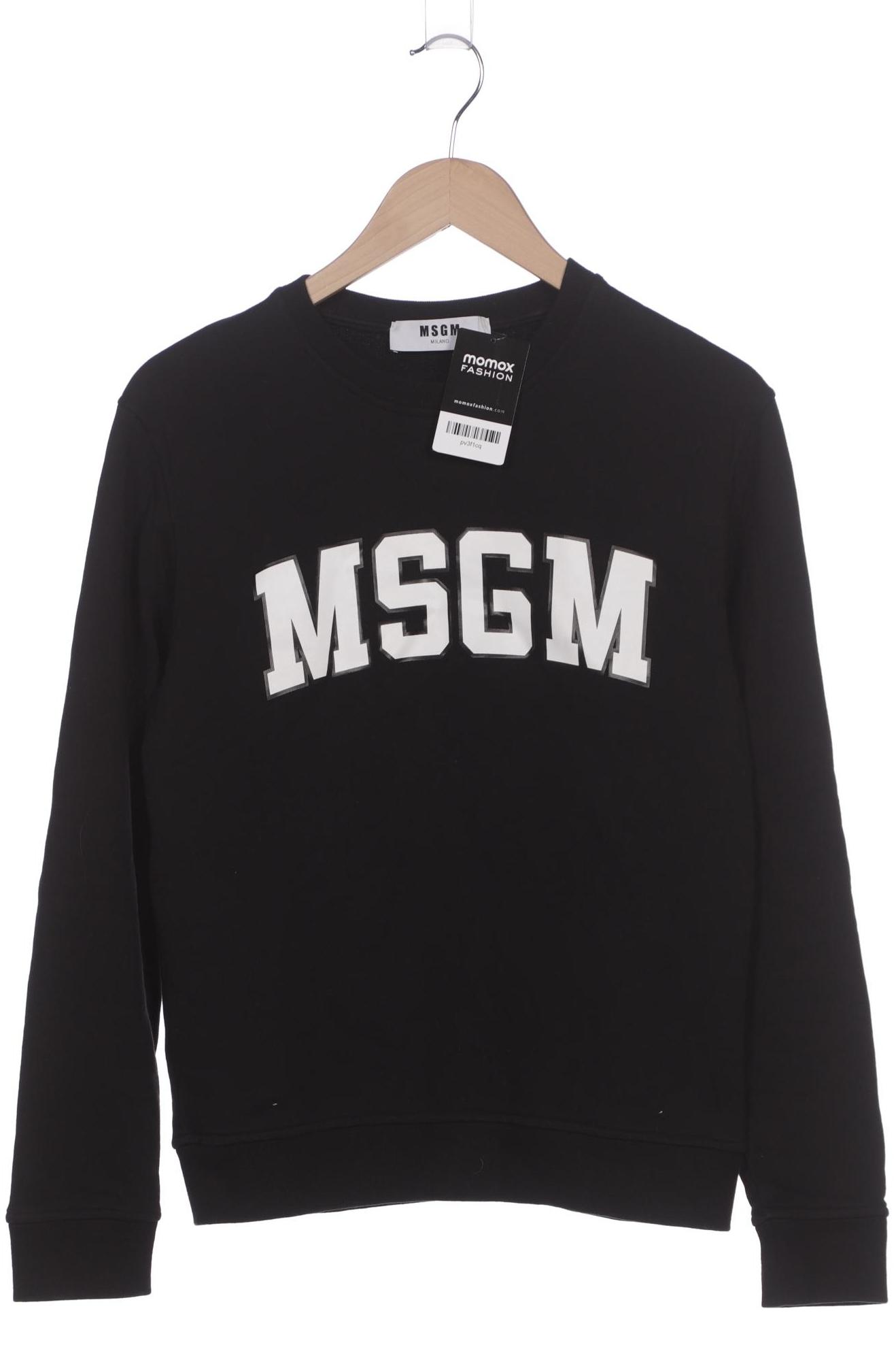 

Msgm Damen Sweatshirt, schwarz, Gr. 34
