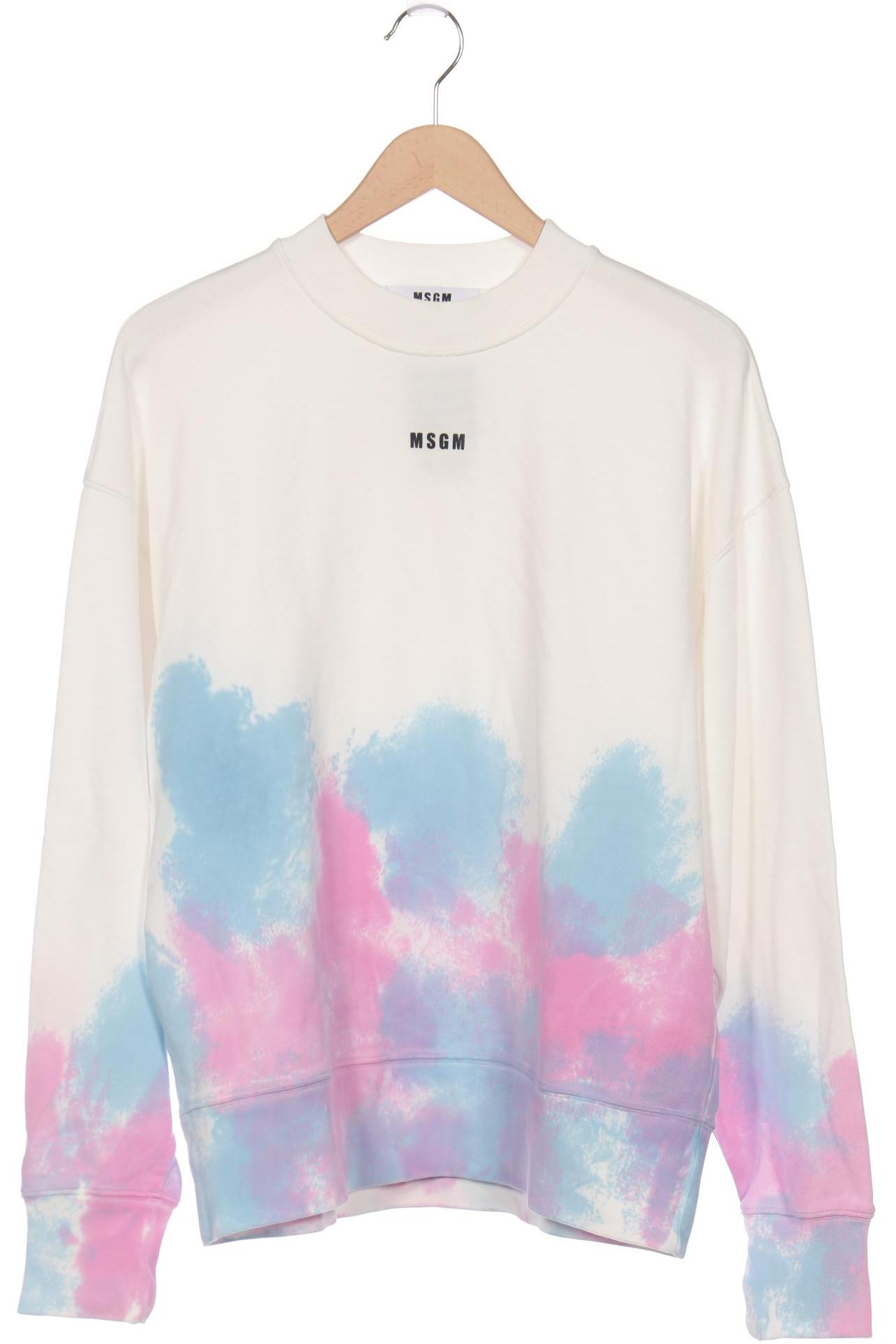

Msgm Damen Sweatshirt, weiß, Gr. 36