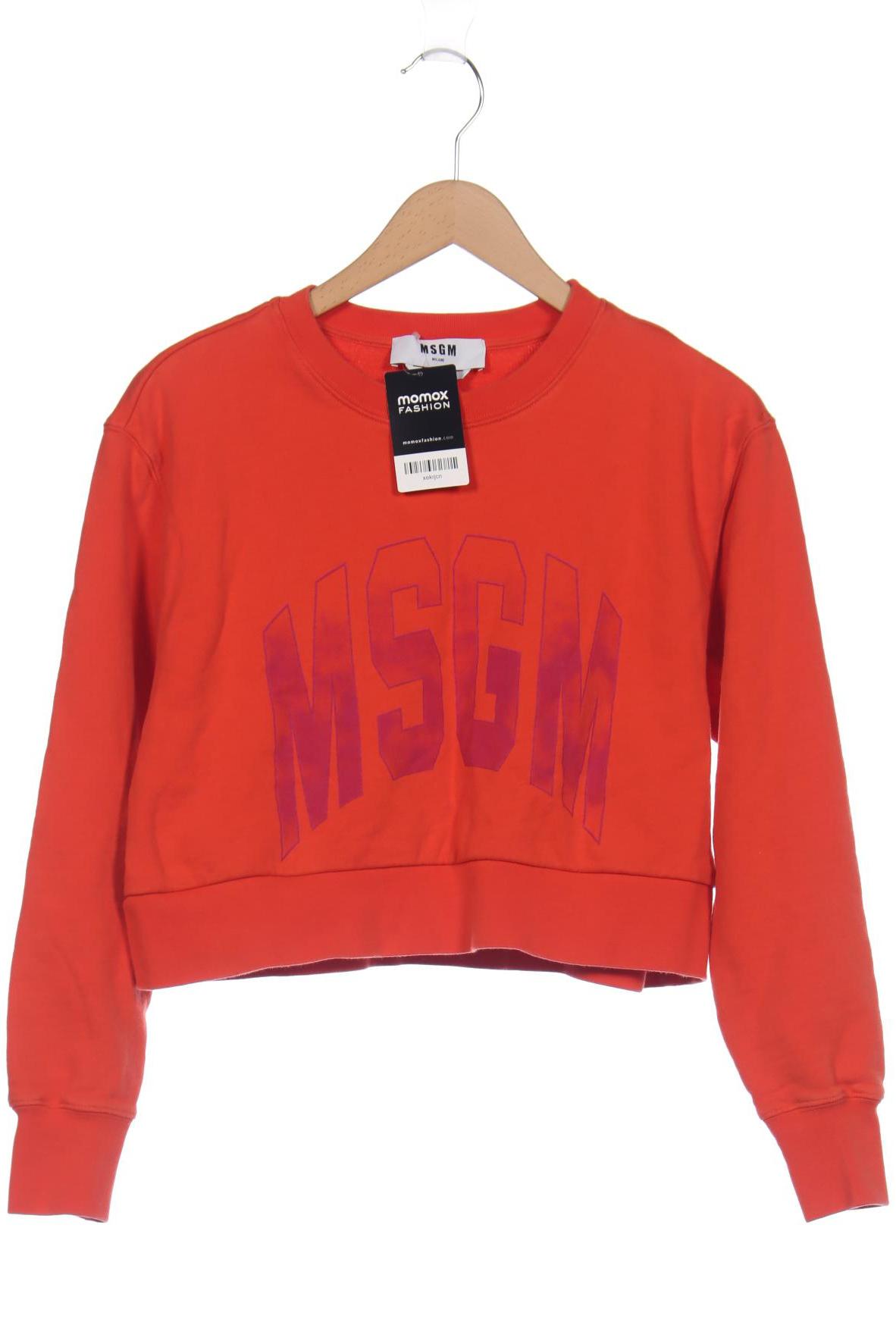 

MSGM Damen Sweatshirt, orange