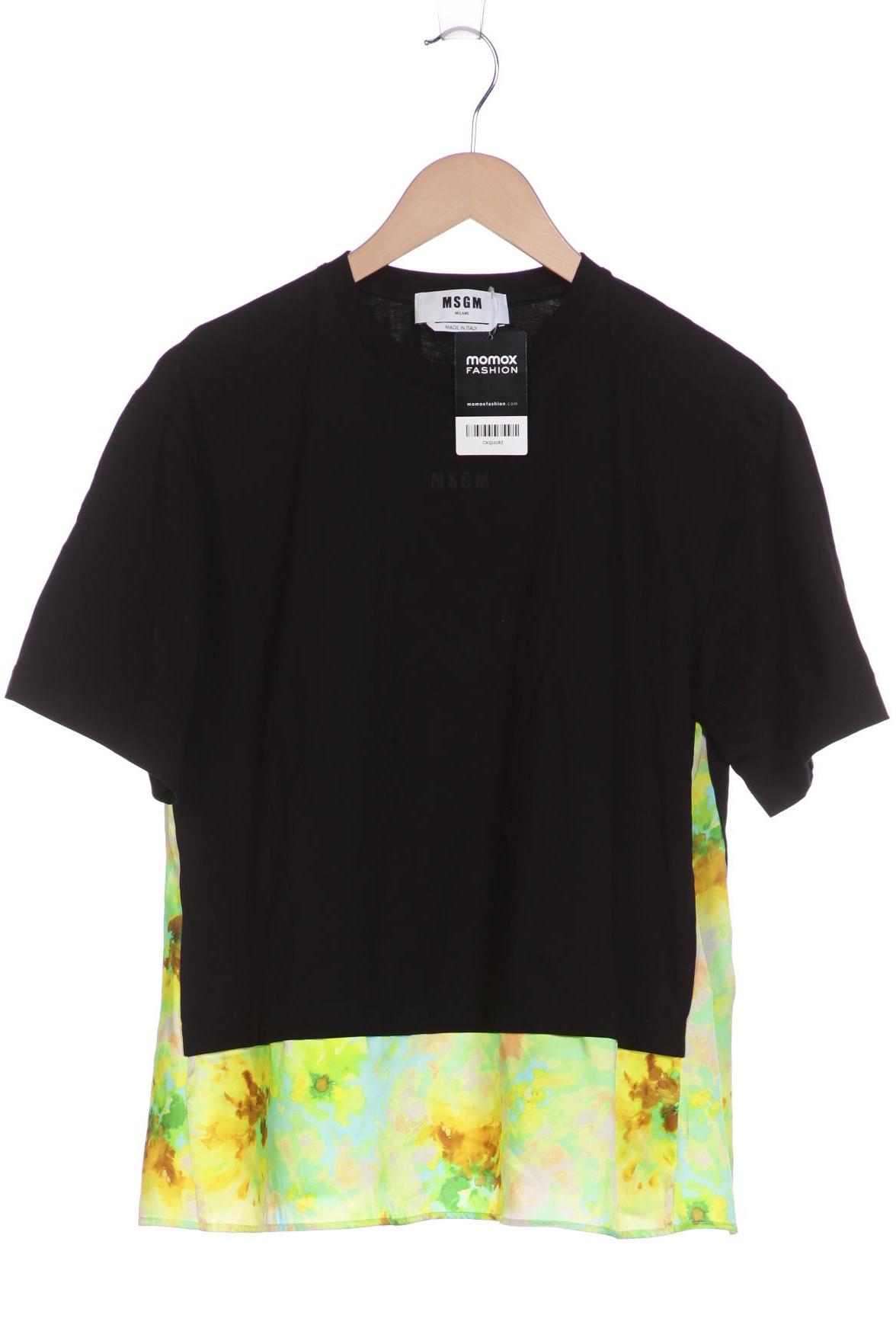 

Msgm Damen T-Shirt, schwarz, Gr. 36