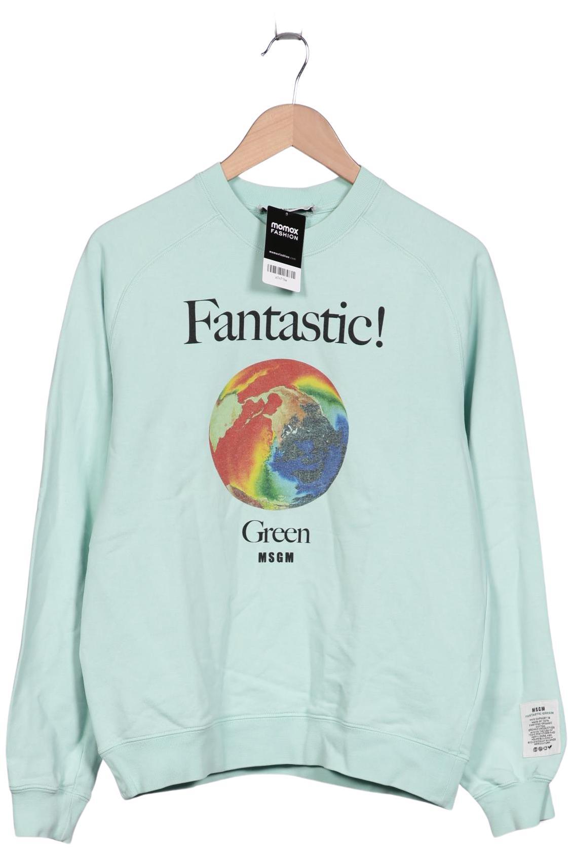

Msgm Herren Sweatshirt, hellgrün, Gr. 46