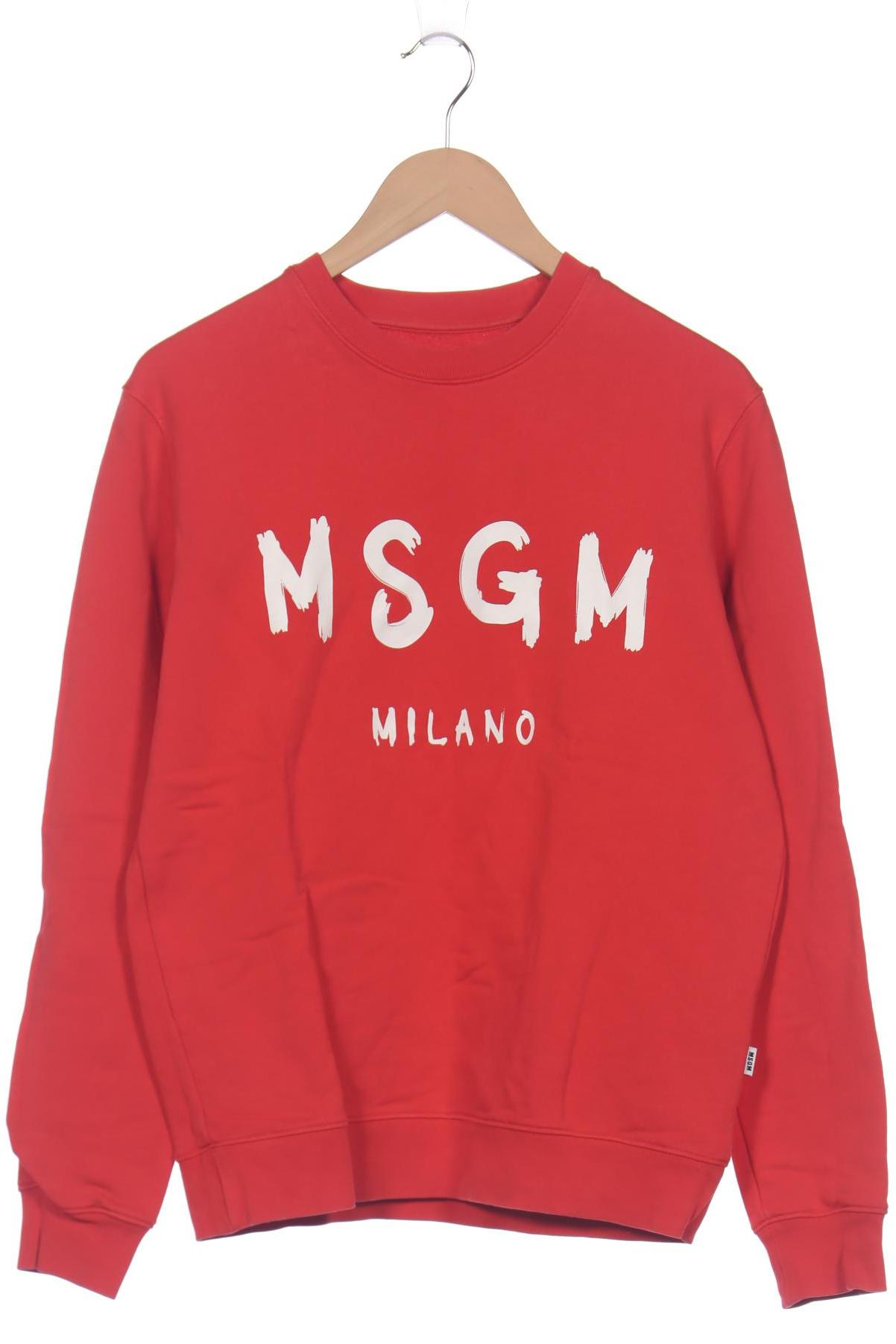 

Msgm Herren Sweatshirt, rot, Gr. 46