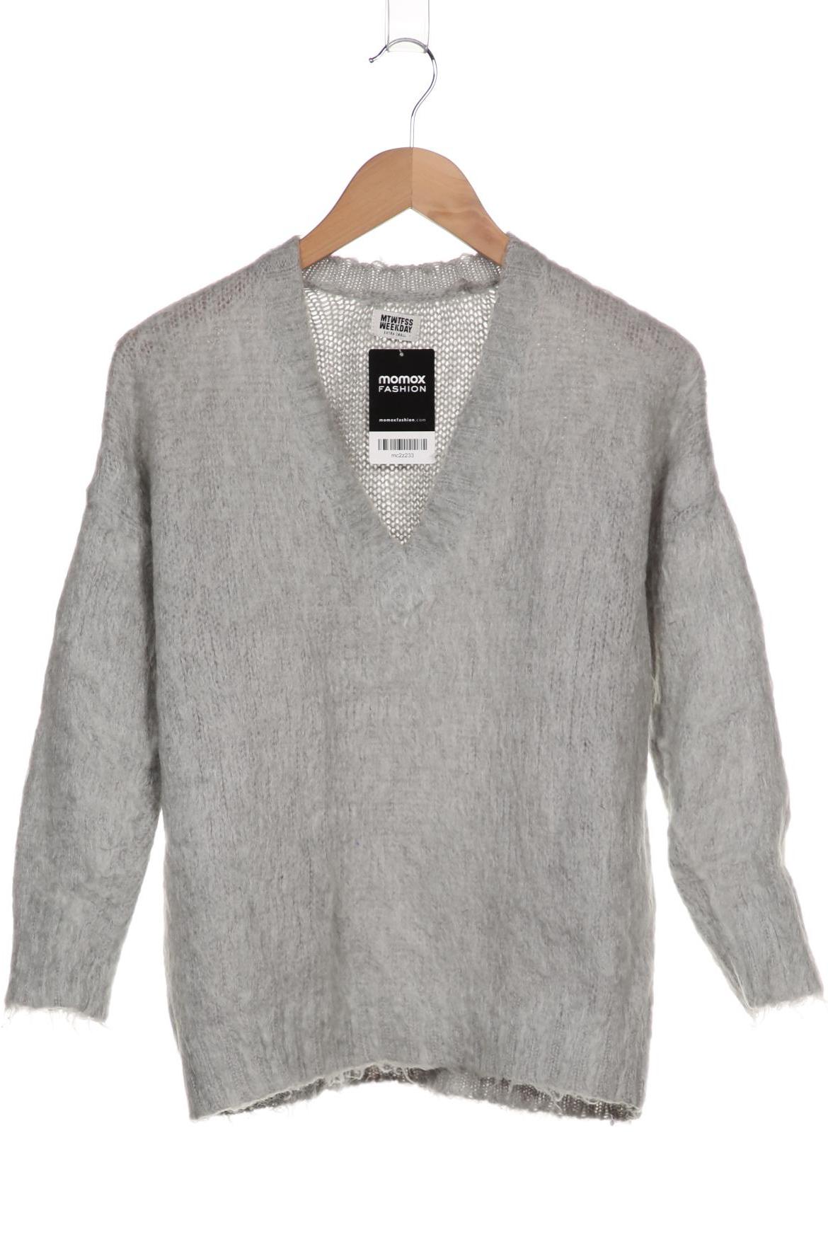 

Mtwtfss by Weekday Damen Pullover, grau, Gr. 34