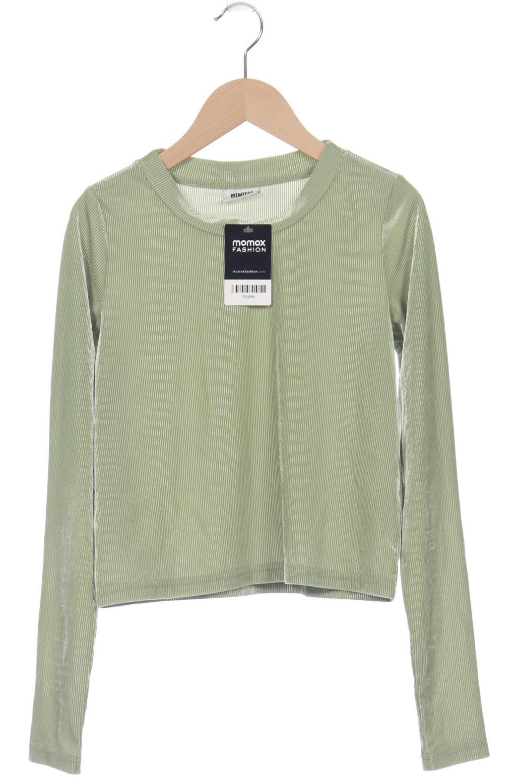 

Mtwtfss by Weekday Damen Langarmshirt, grün, Gr. 34